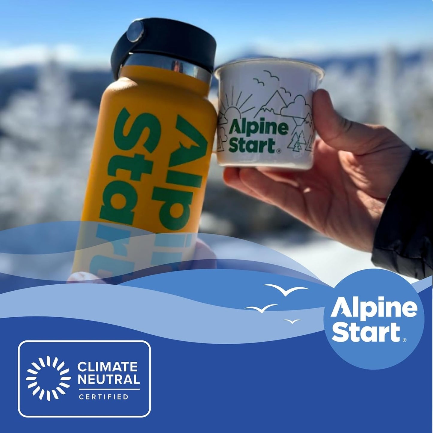 Alpine Start Coffee & Creamer