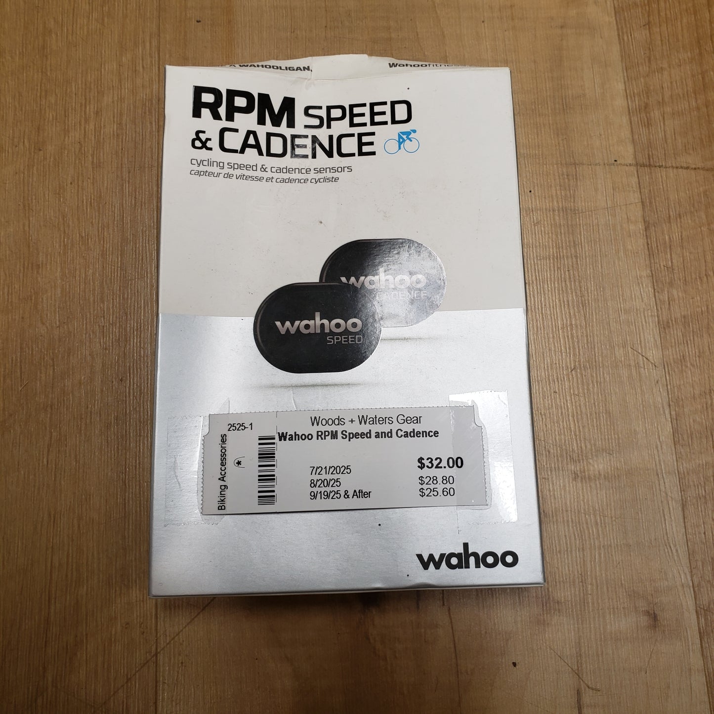 Wahoo RPM Speed and Cadence Combo Pack