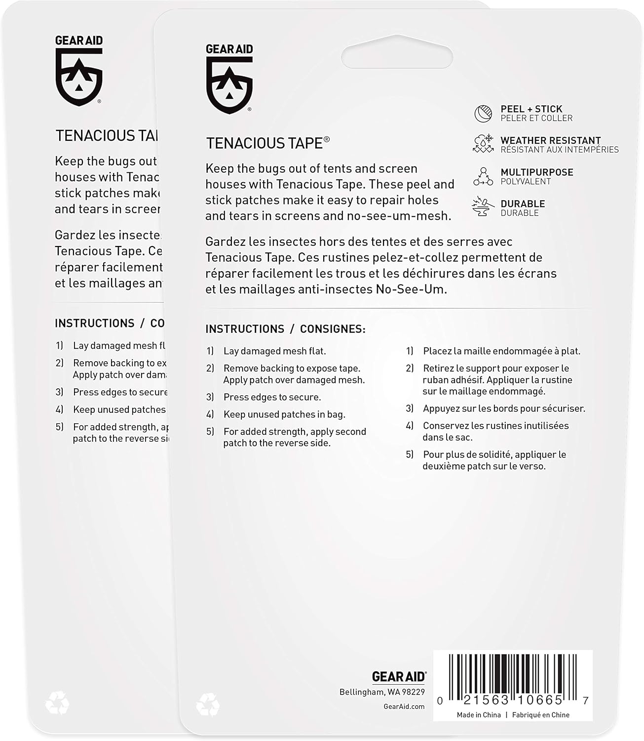 Tenacious Tape Mesh Patches