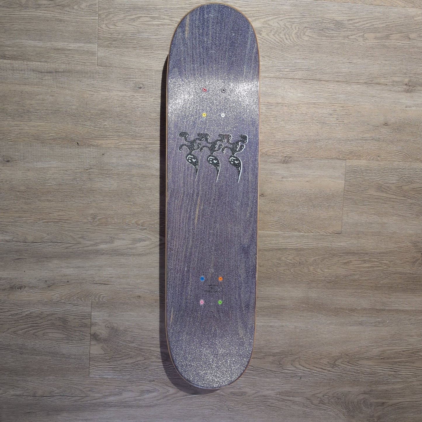 Mike Vallely Skateboard w/ Art by Marc McKee