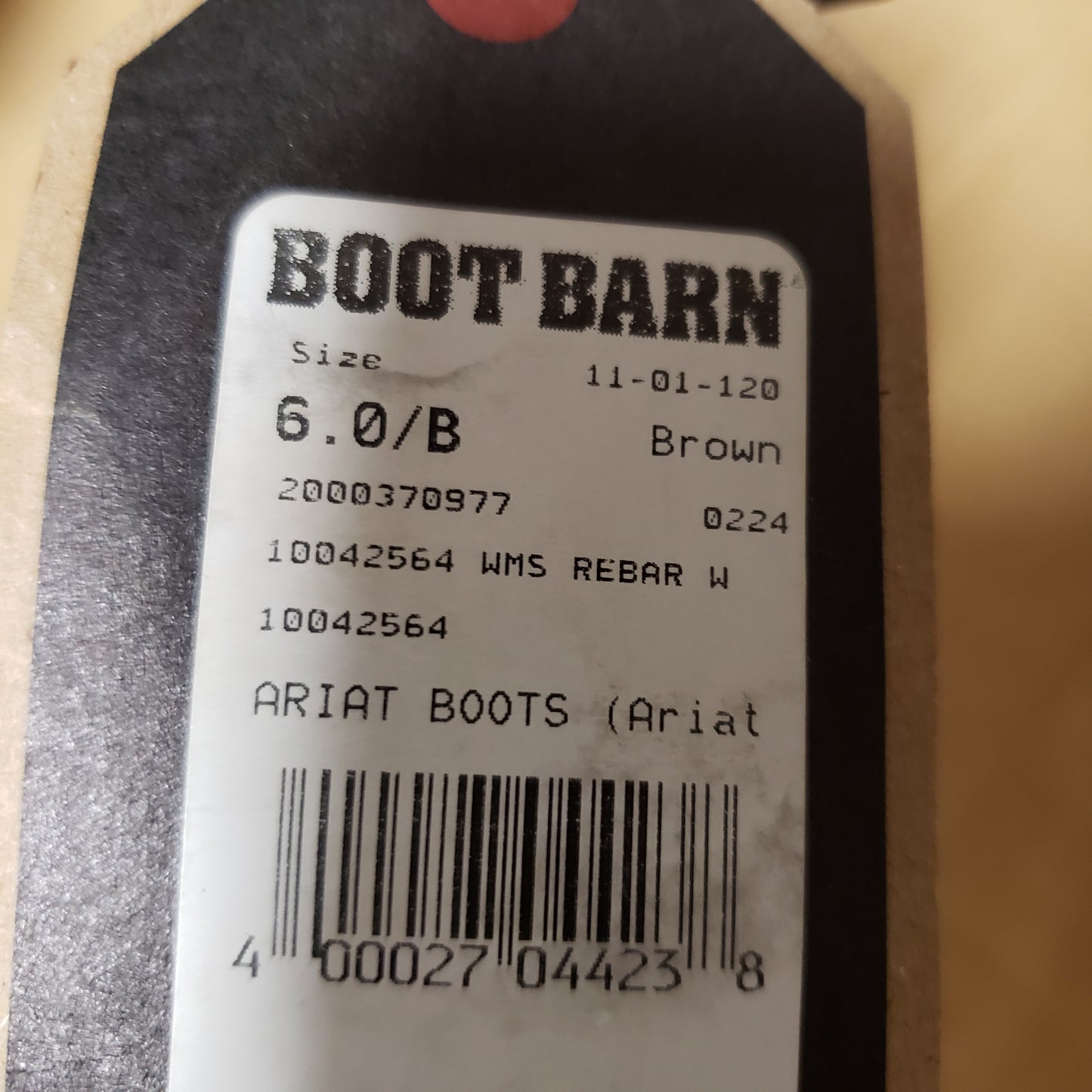 Boot Barn Composite Toe Ariat Work Boots (NEW)