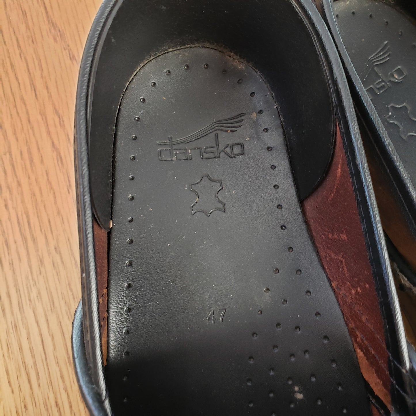 Dansko Leather Clogs
