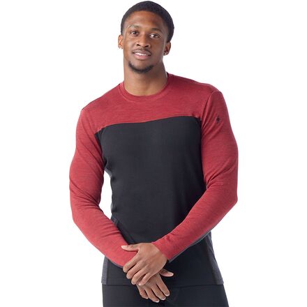 Smartwool Classic Thermal Merino Base Layer Colorblock Crew