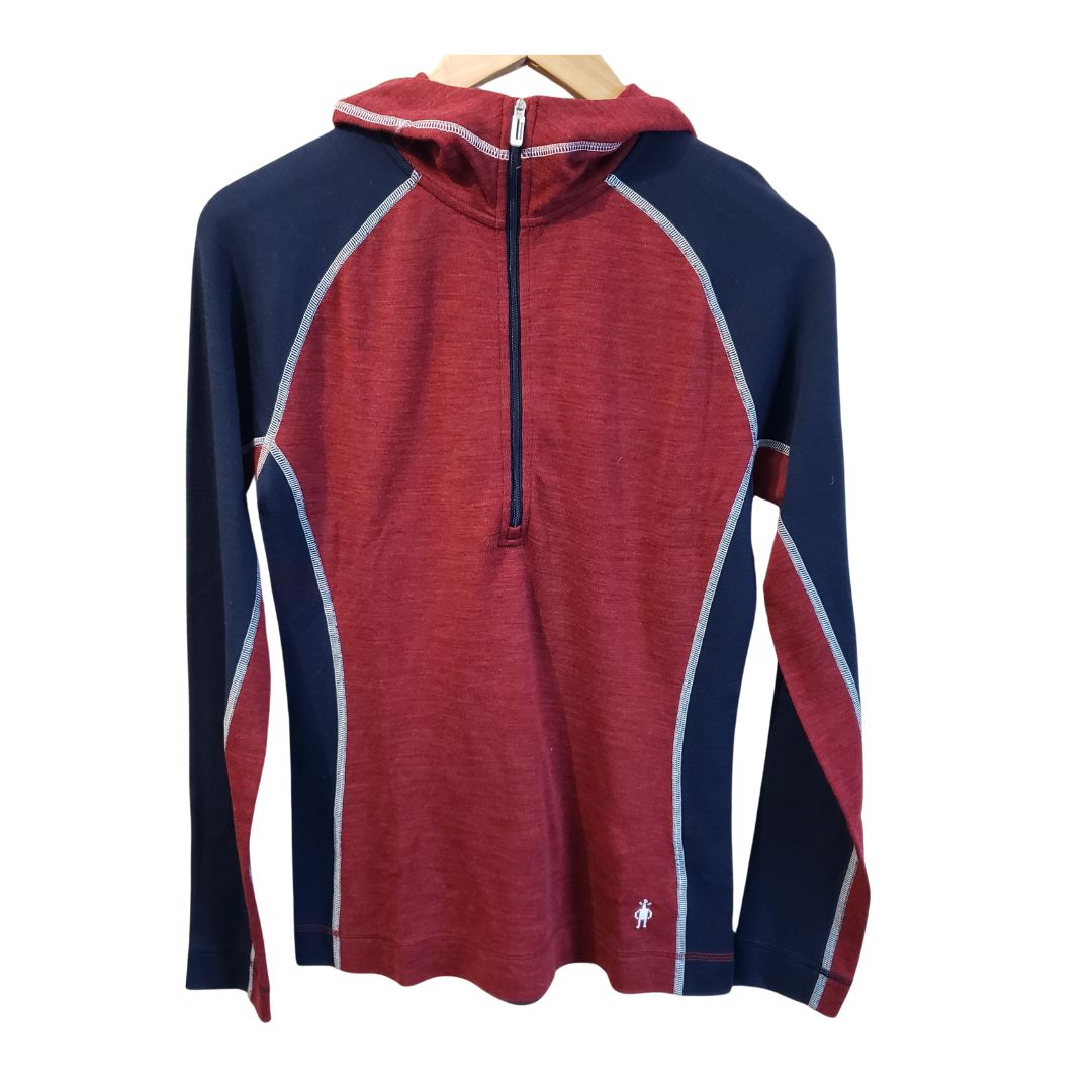 Smartwool Classic Thermal Merino Base Layer 1/2 Zip Hoodie Boxed