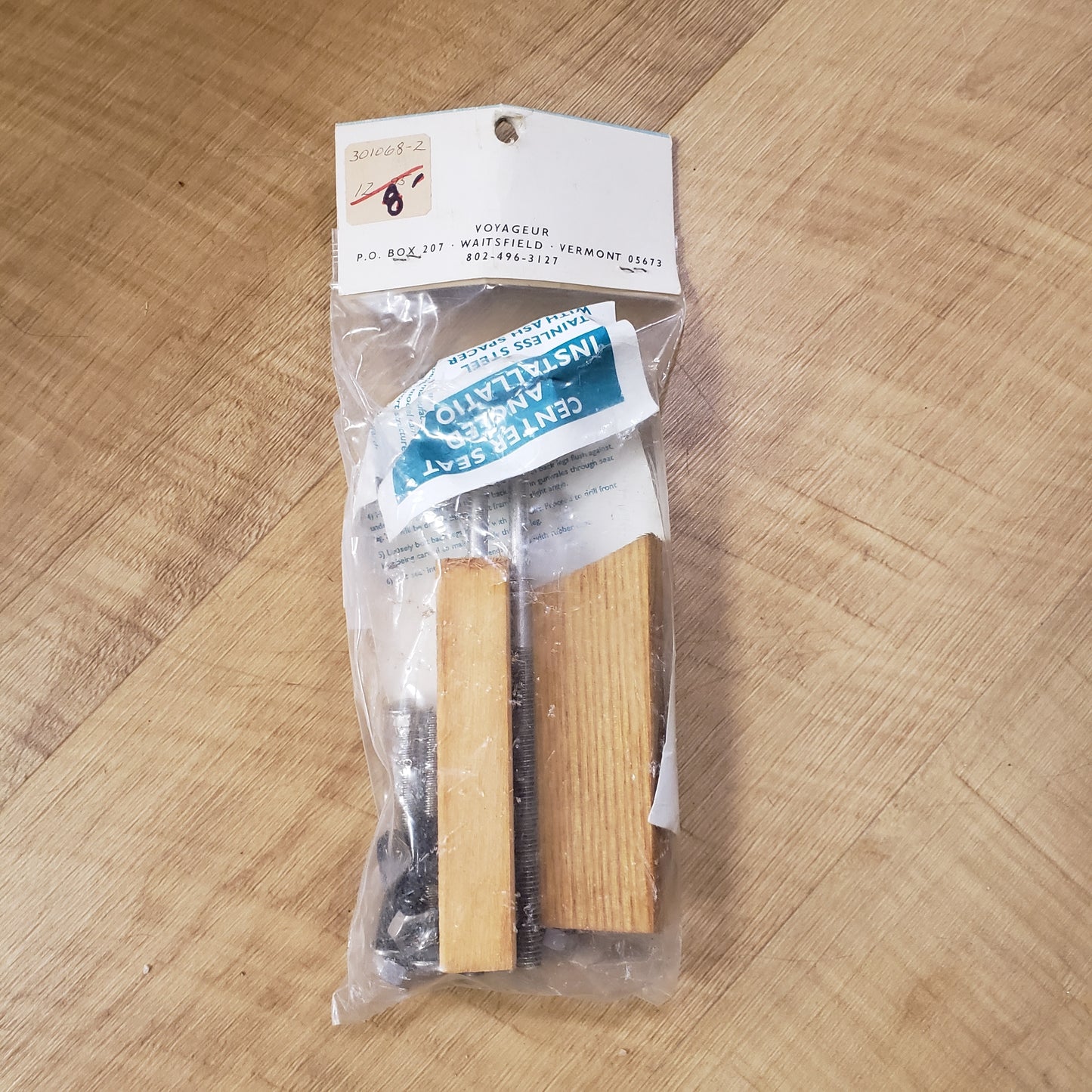 Voyageur Center Seat Angle Kit