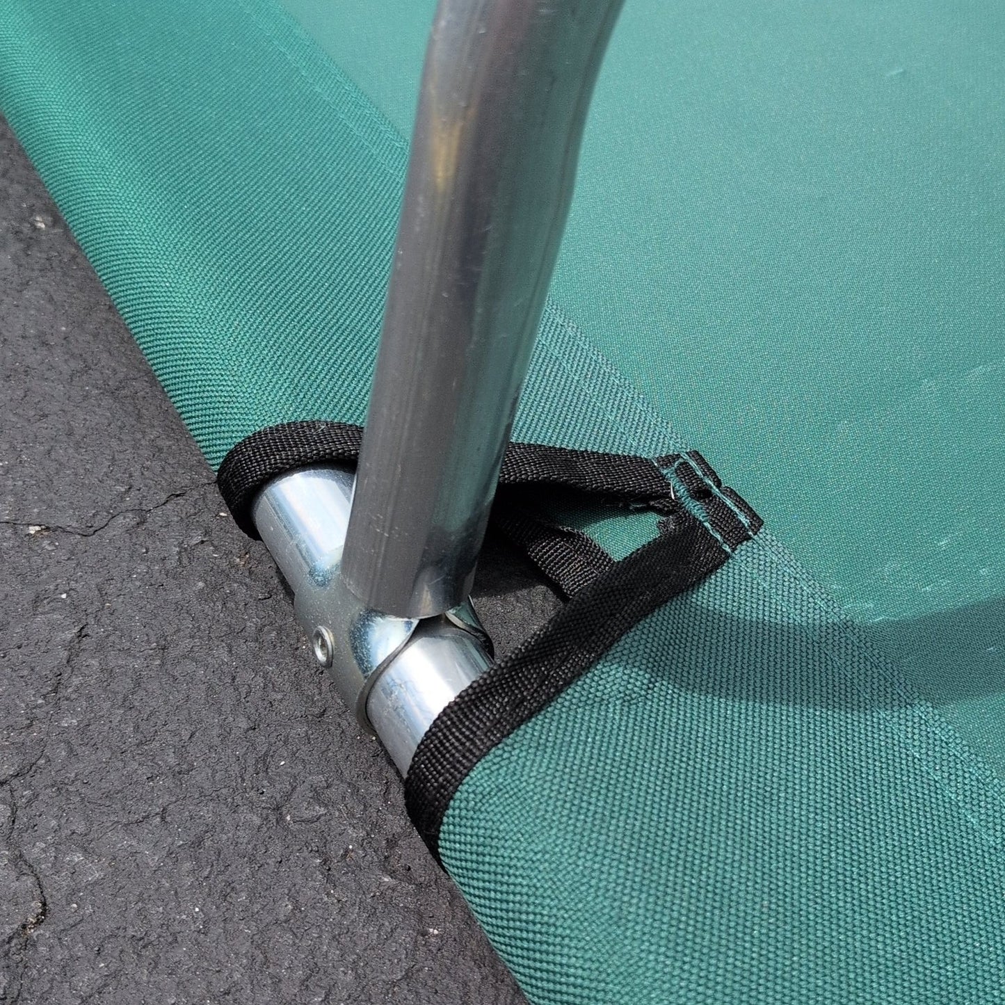 Folding Canvas/Metal Camp Cot (74"x23")
