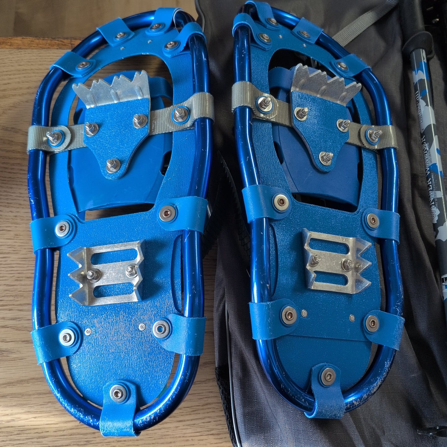 LL Bean Winter Walker Set w/Poles and Snowshoes