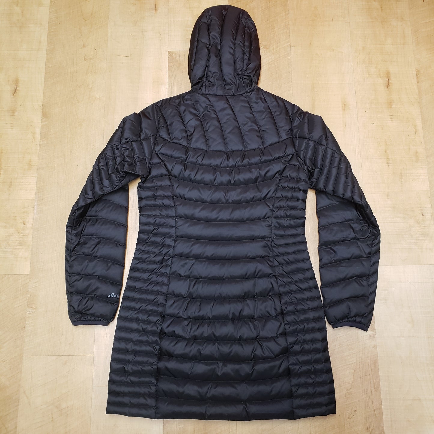 Eddie Bauer Hooded Long Down Jacket