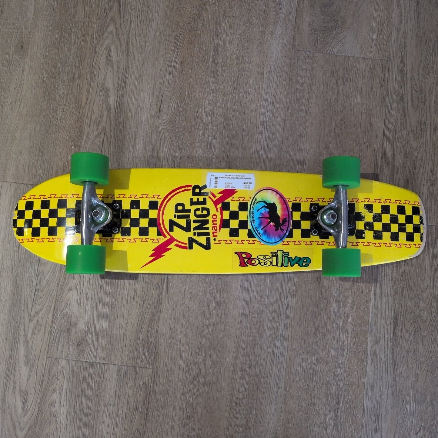 Krooked Zip Zinger Nano Skateboard