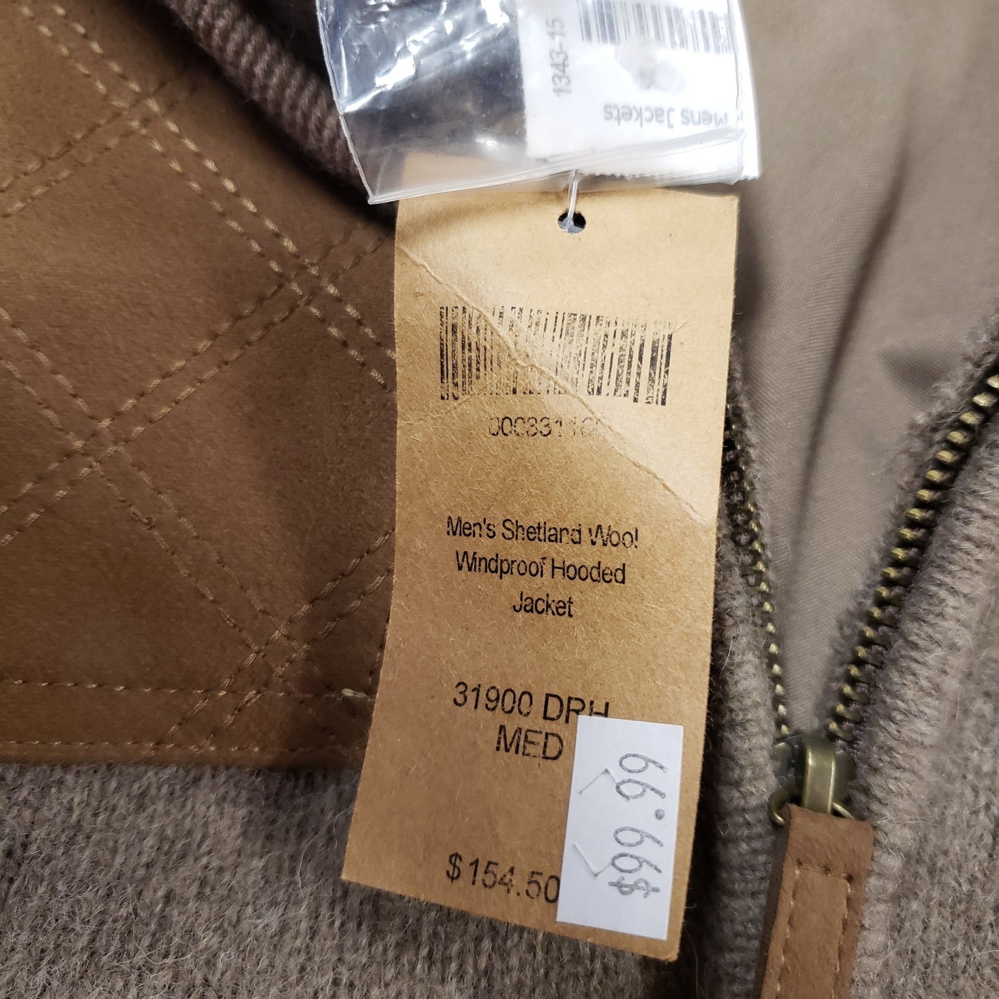 Duluth Wool Windproof Hooded Jacket NEW