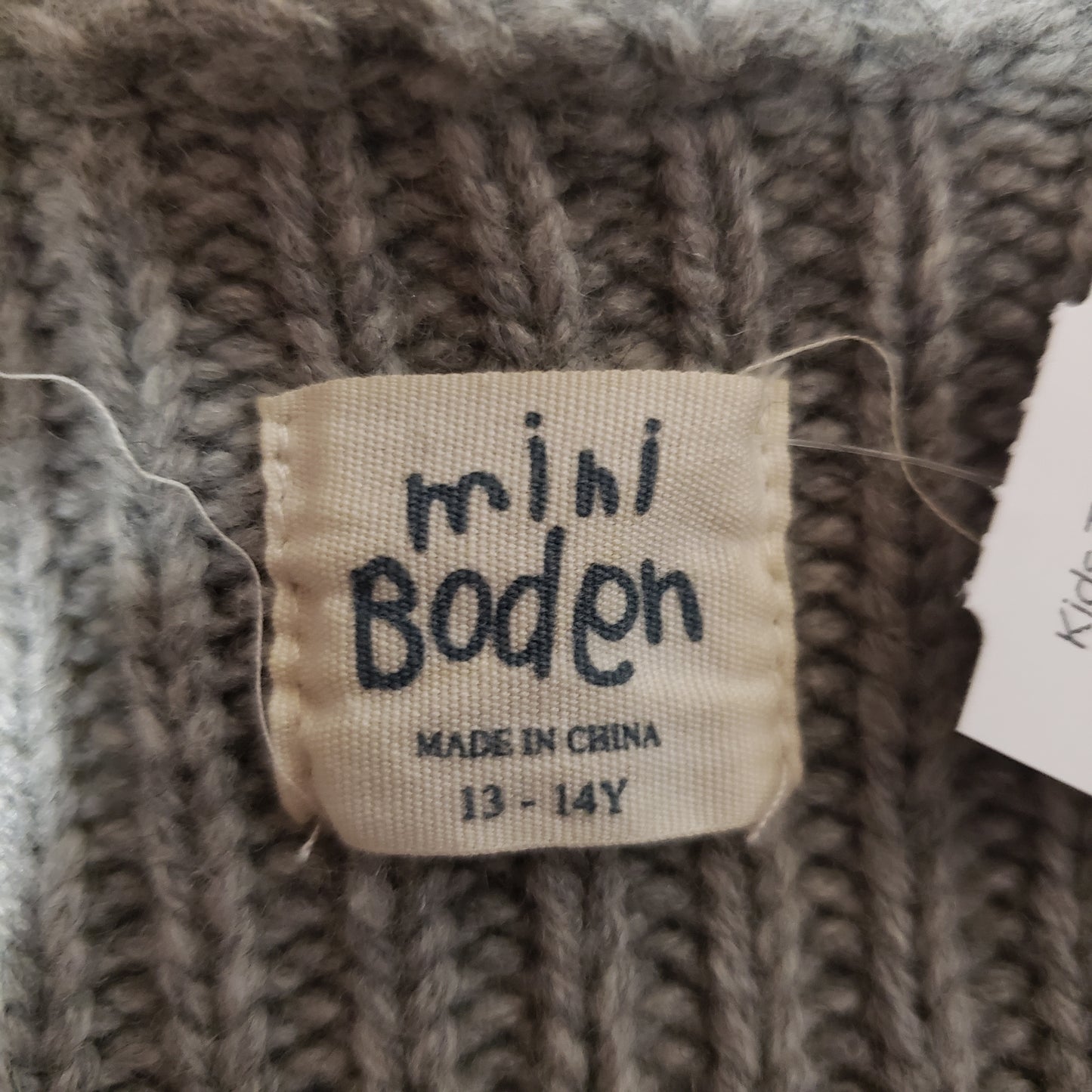 Mini Boden Long Wool Sweater