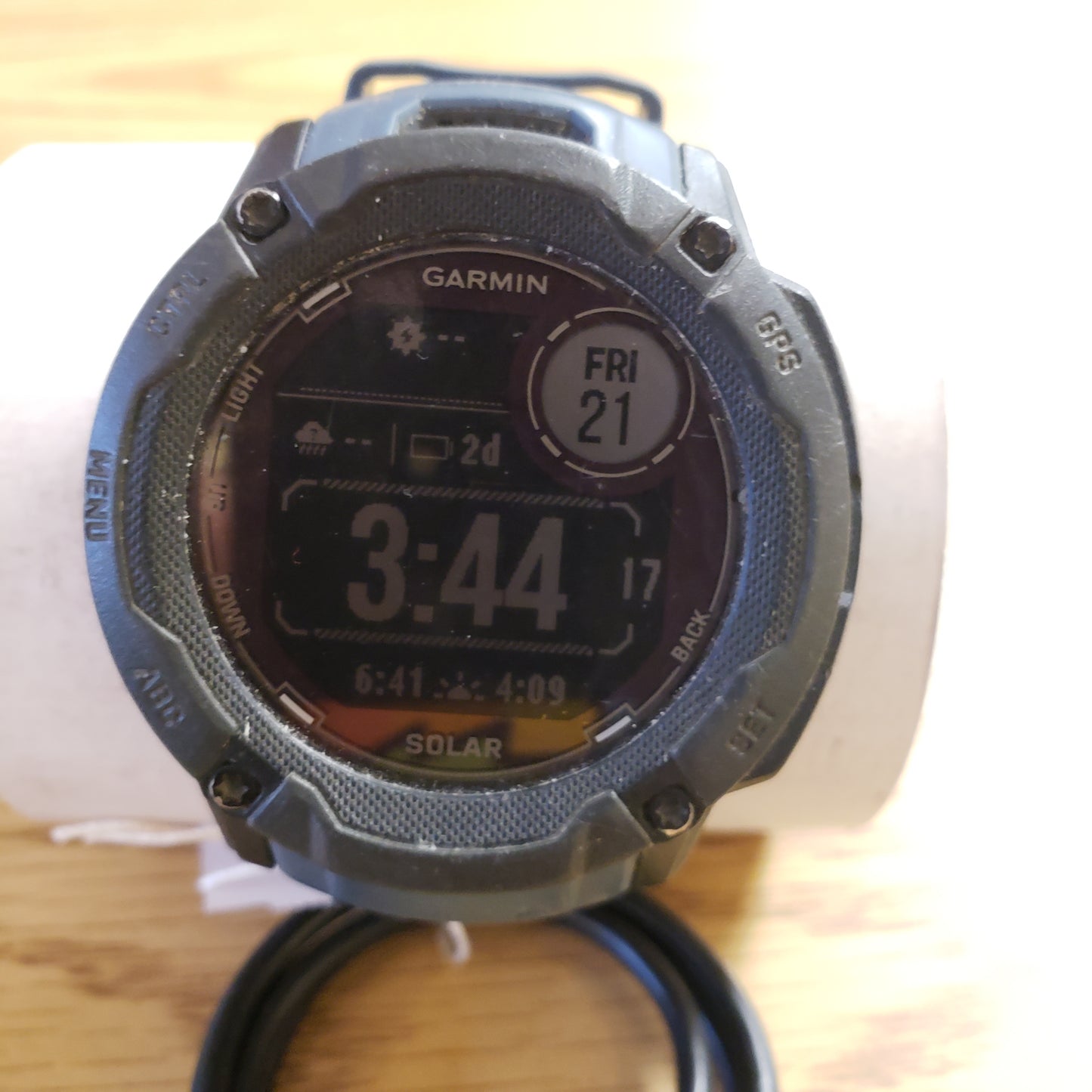 Garmin Instinct 2X Solar Watch w/Charger