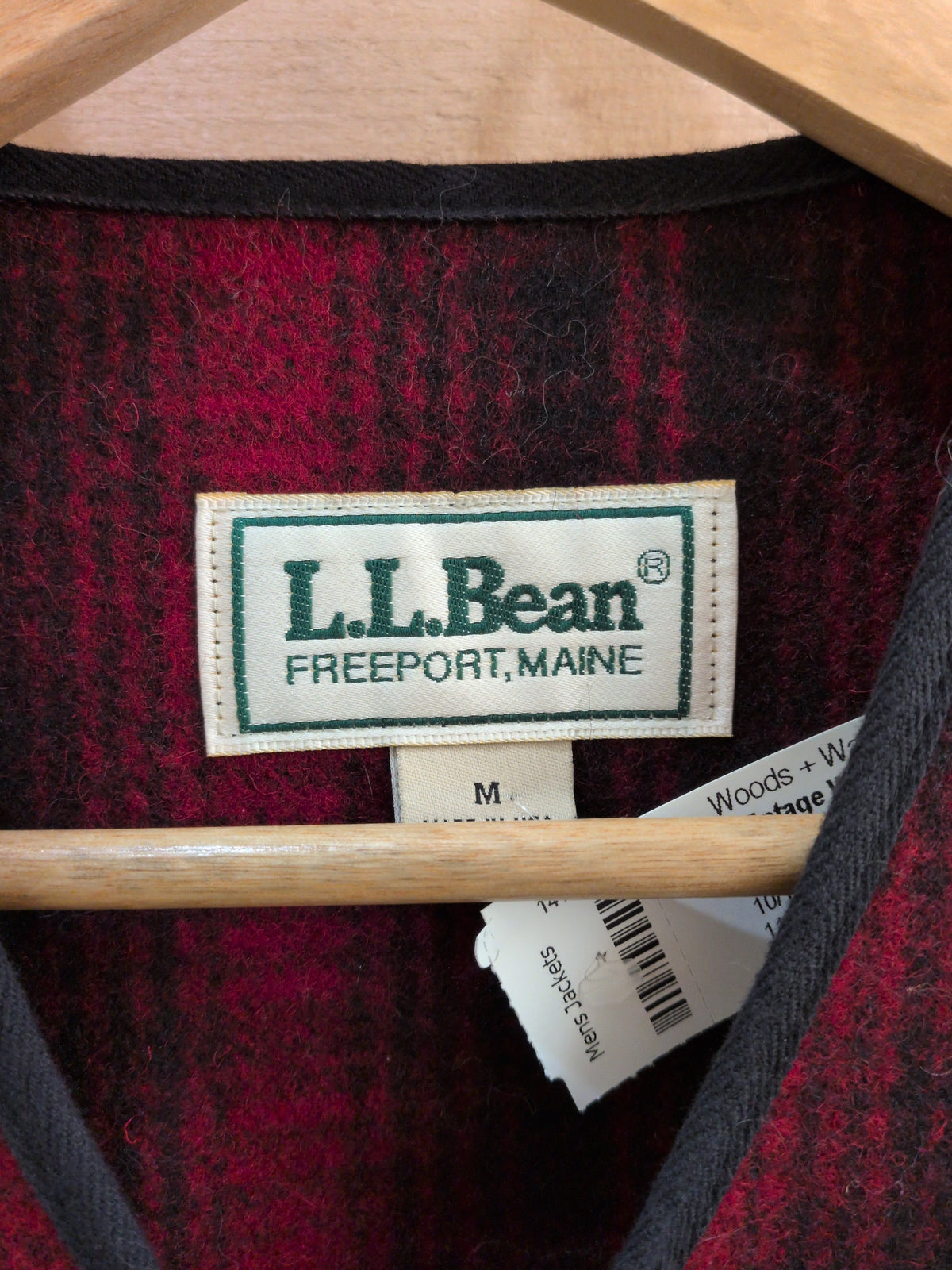 LLBean Vintage Wool Hunting Vest