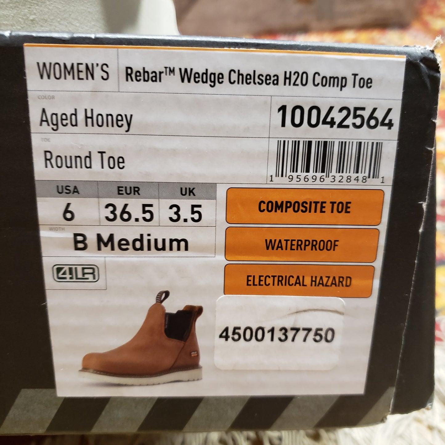 Ariat Rebar Composite Toe WP Work Boots (NEW)