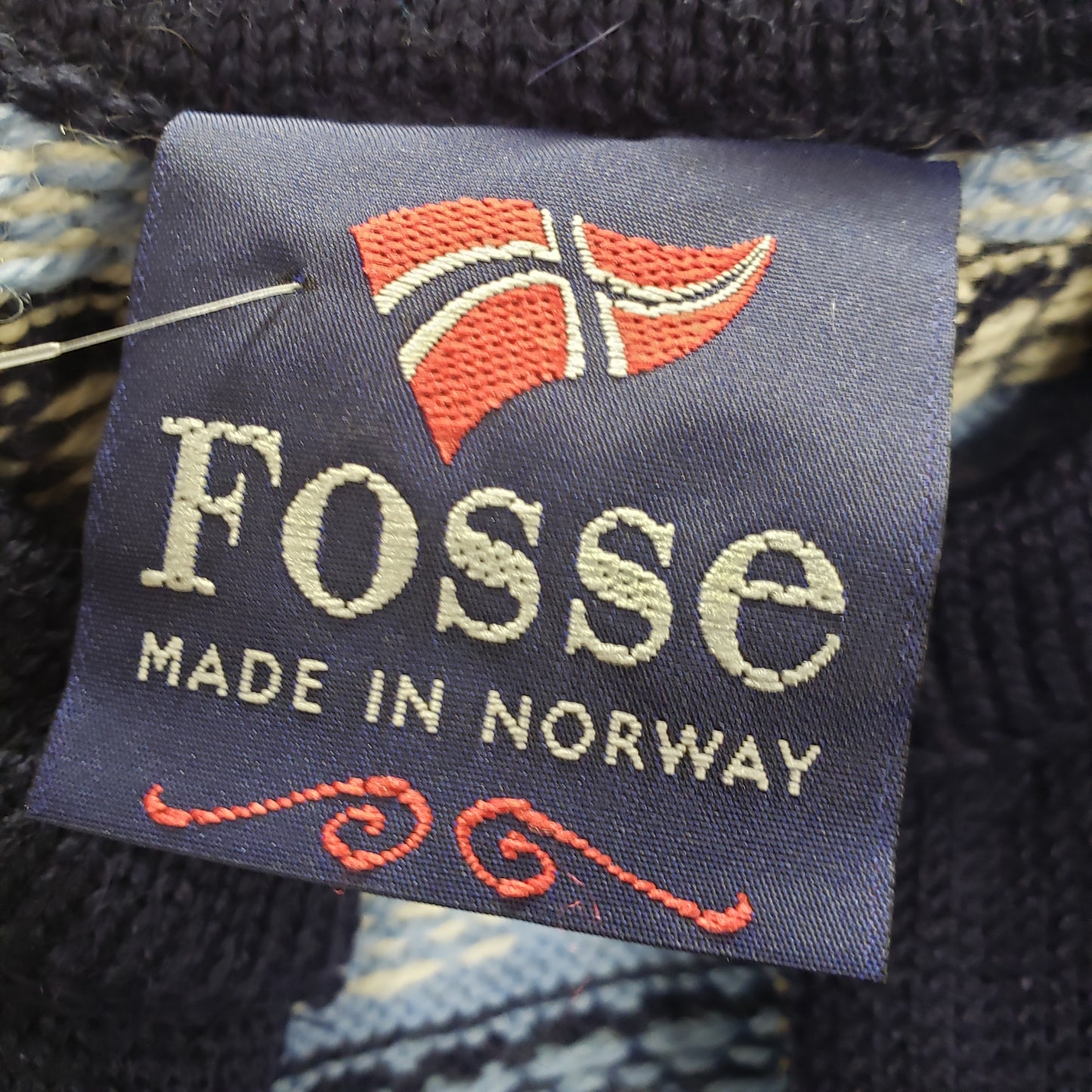Fosse Norwegian Wool Cardigan
