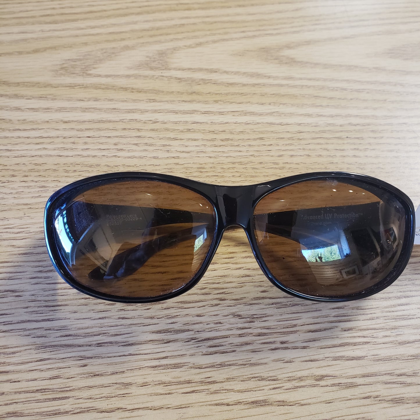 Solar Shield Fits Over Polarized Sunglasses* w/case