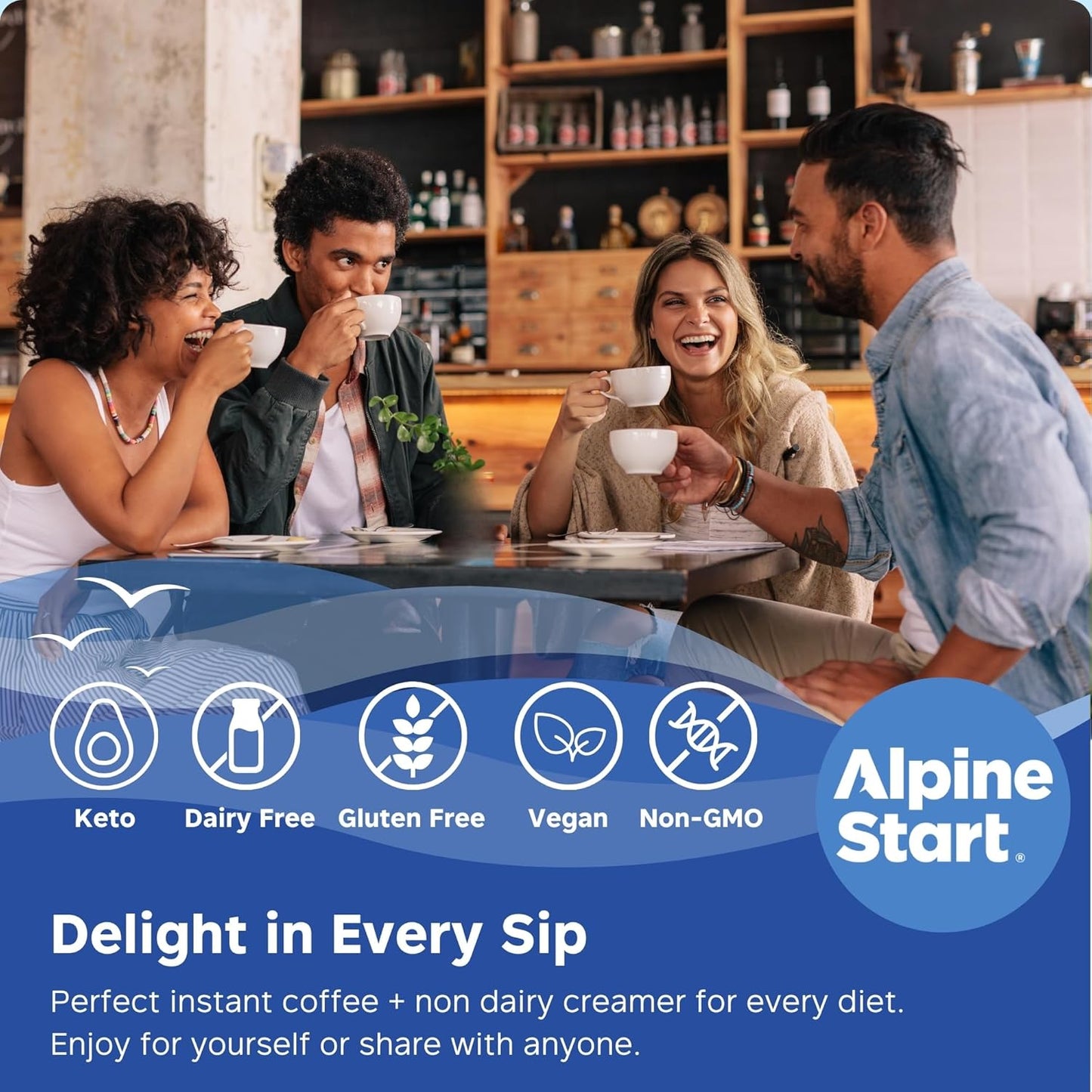 Alpine Start Coffee & Creamer