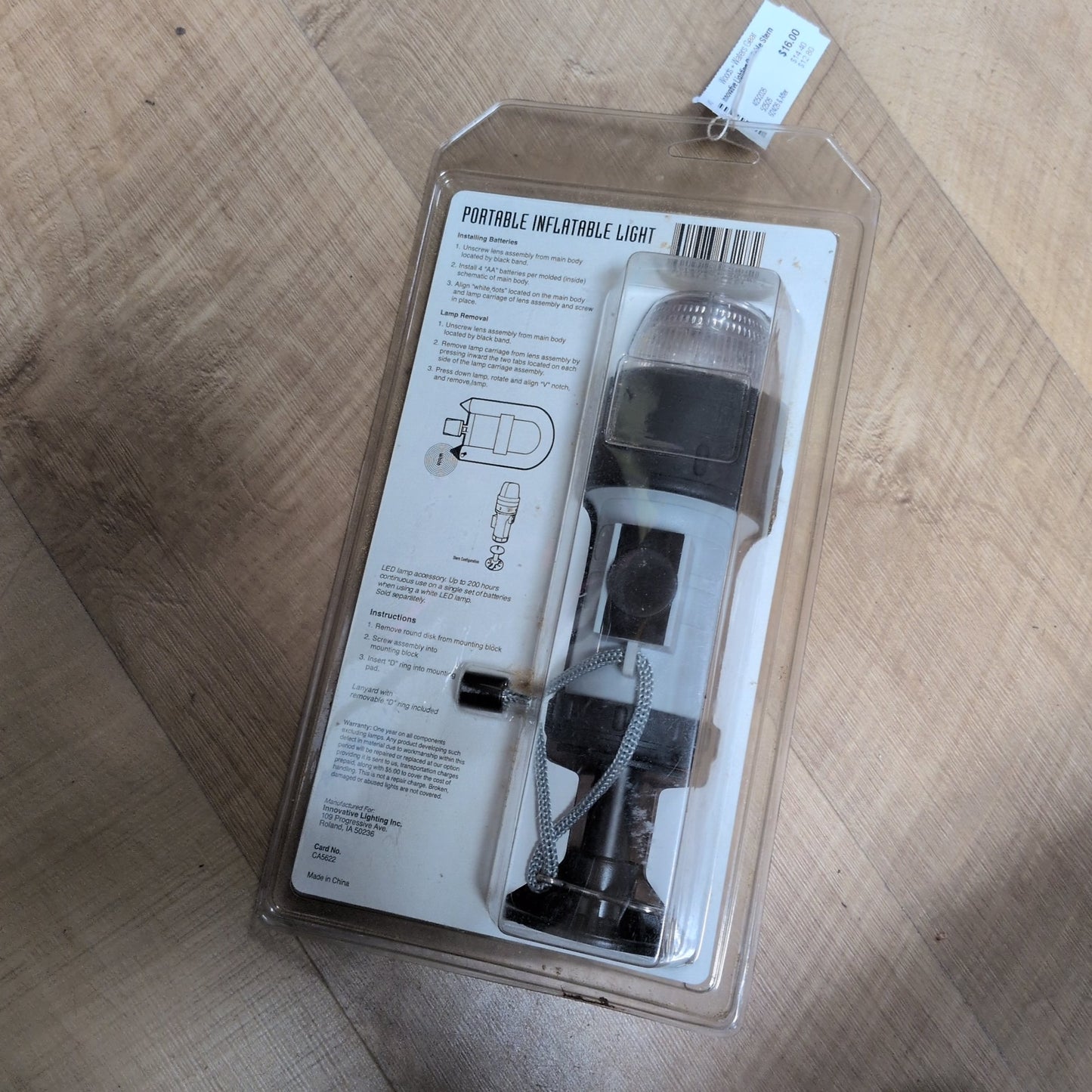 Innovative Lighting Portable Stern Light