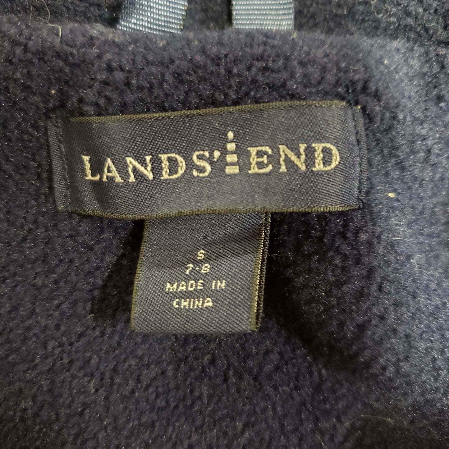 Lands End Fleece Rain Jacket