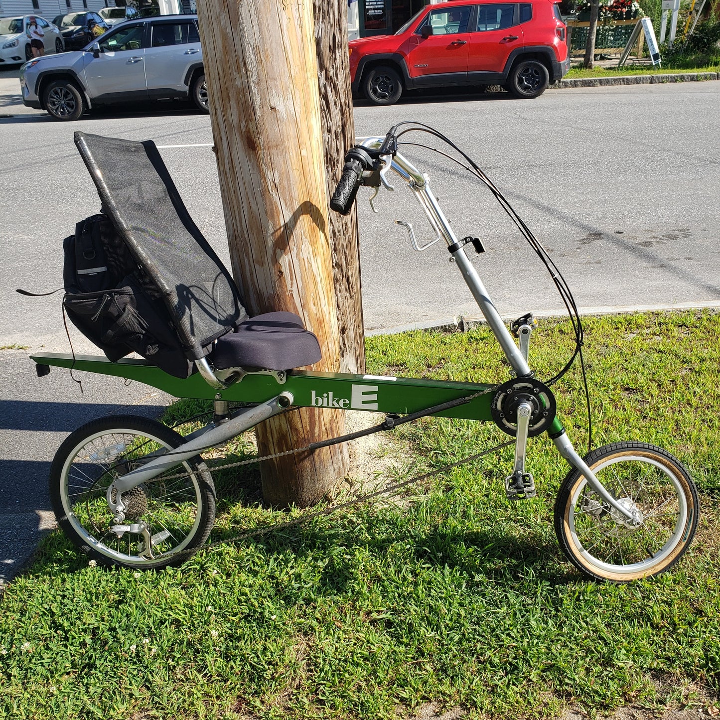 BikeE Recumbant Bike + Seat Bags