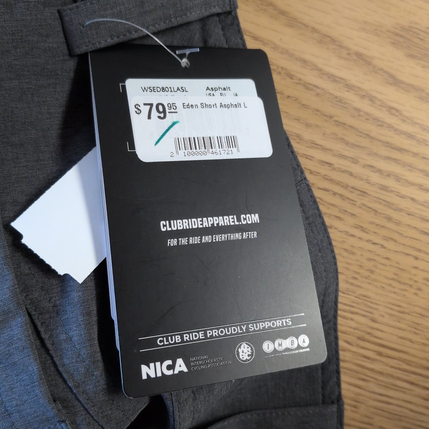 Club Ride Eden Short NEW