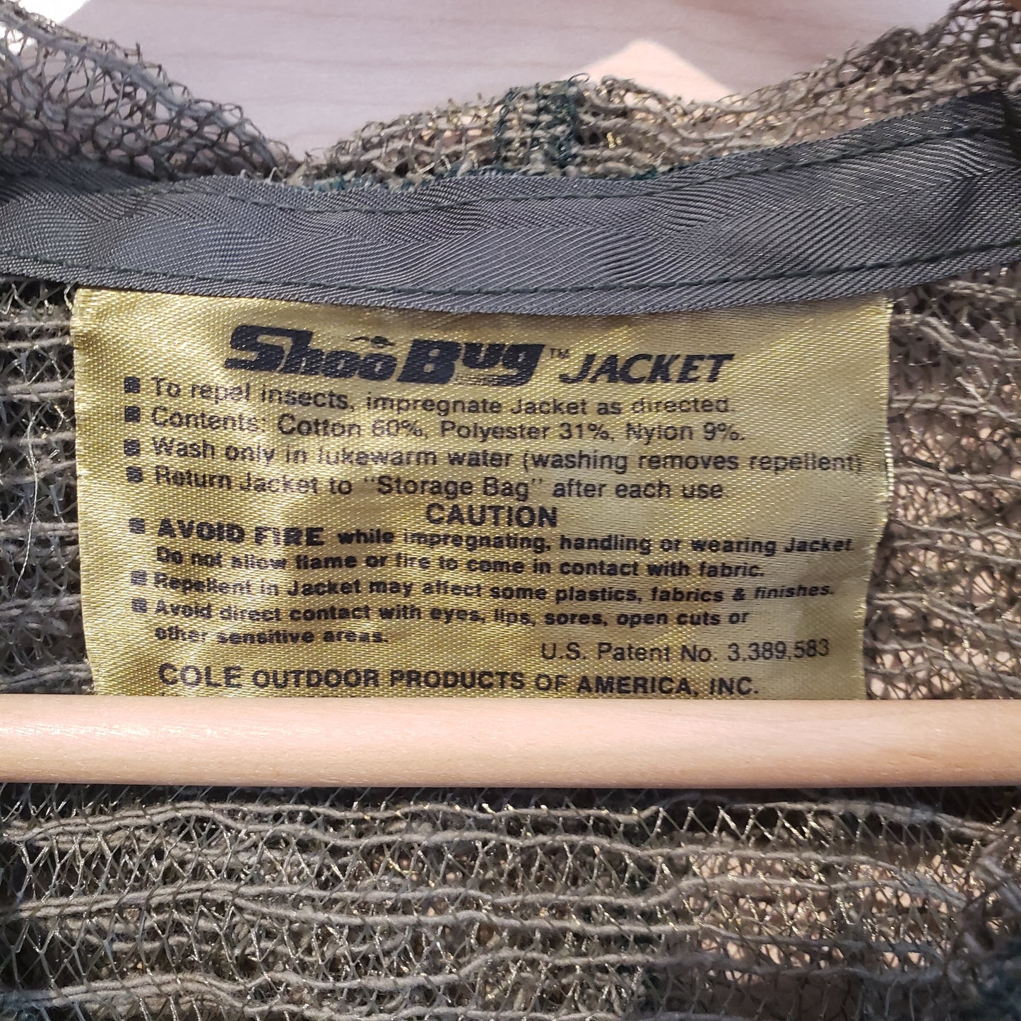 ShooBug Repellent Jacket