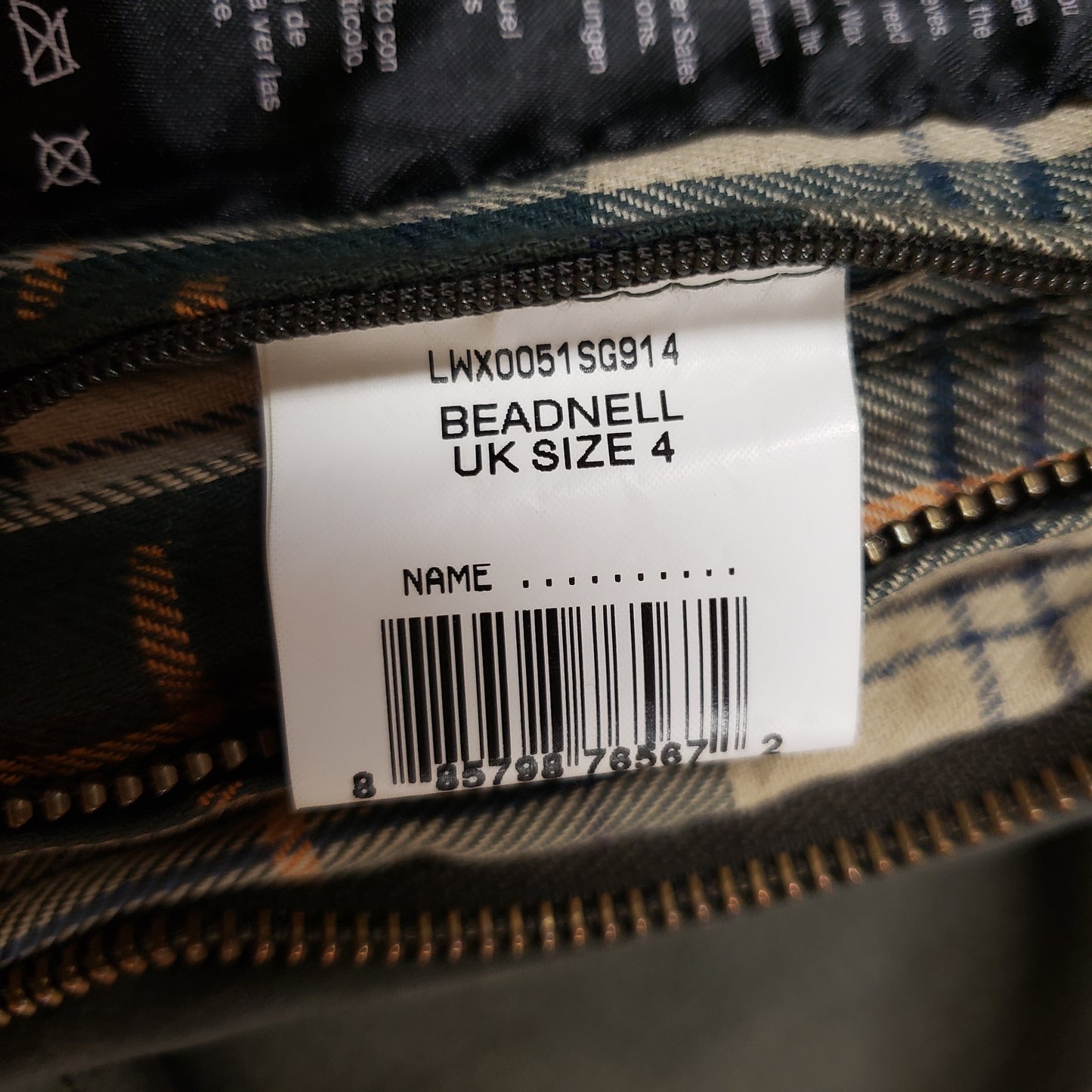 Barbour Beadnell Wax Jacket