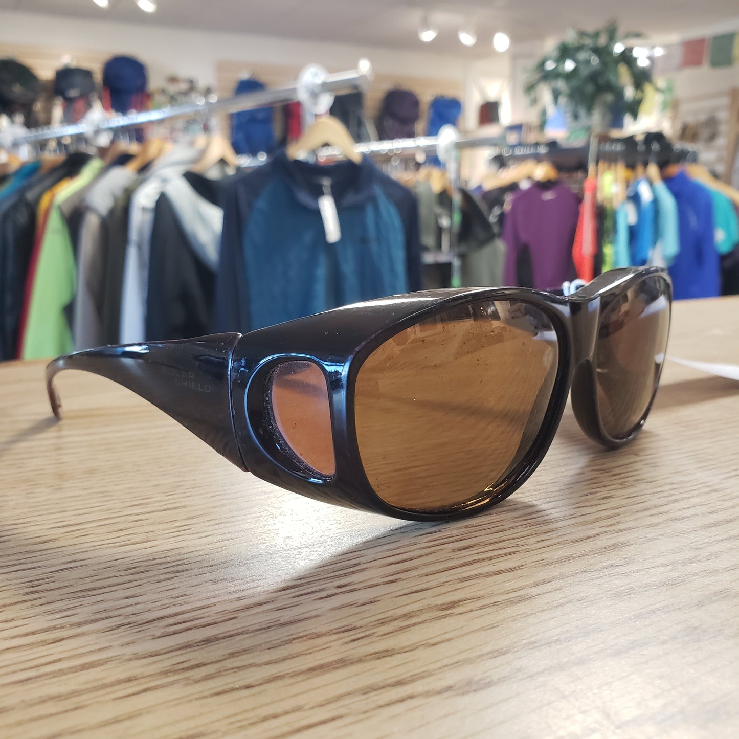 Solar Shield Fits Over Polarized Sunglasses* w/case