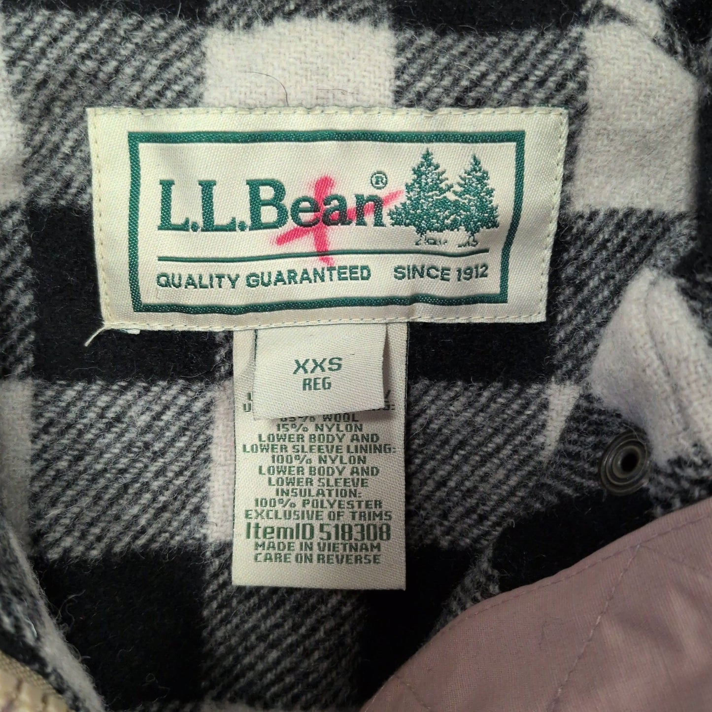 LLBean Baxter State Wool Lined Parka