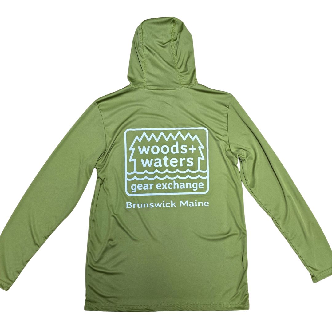 Sea Threads x Woods + Waters Gear Long Sleeve Hooded Sun Shirt