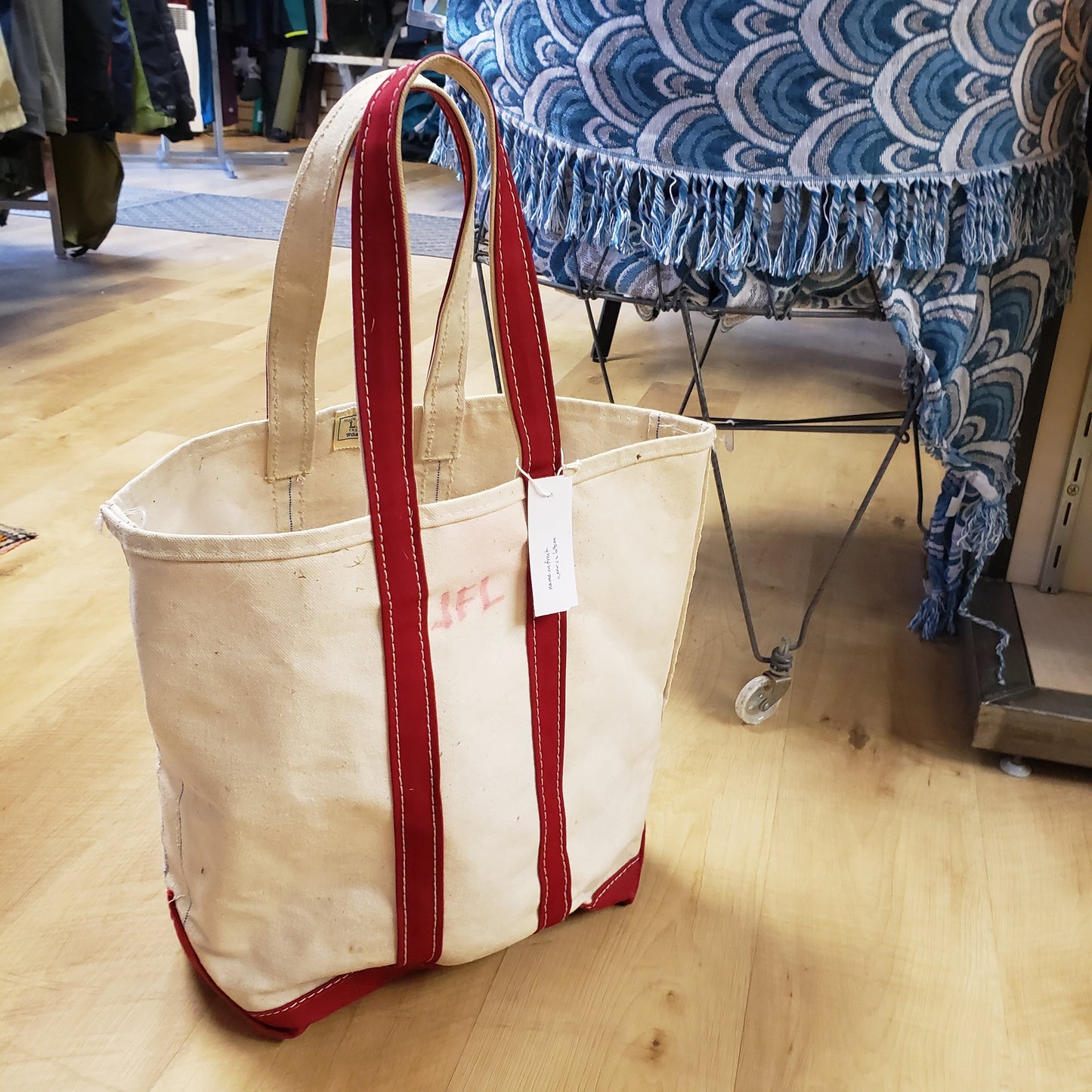 LL Bean Vintage Boat and Tote*