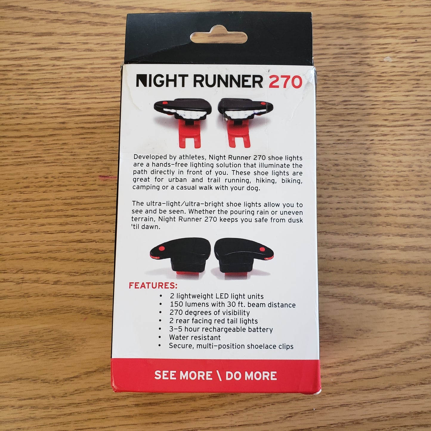 Night Runner 270 Shoelace Headlights (NEW)