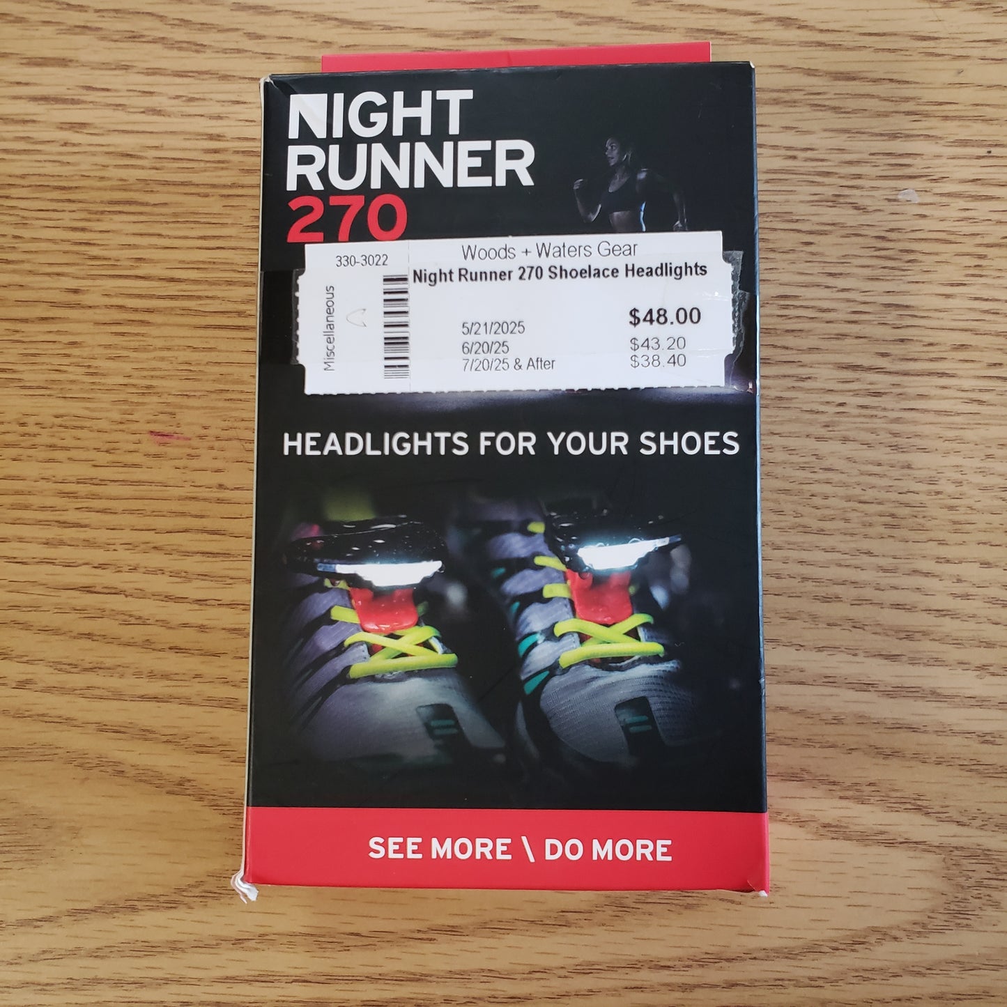 Night Runner 270 Shoelace Headlights (NEW)