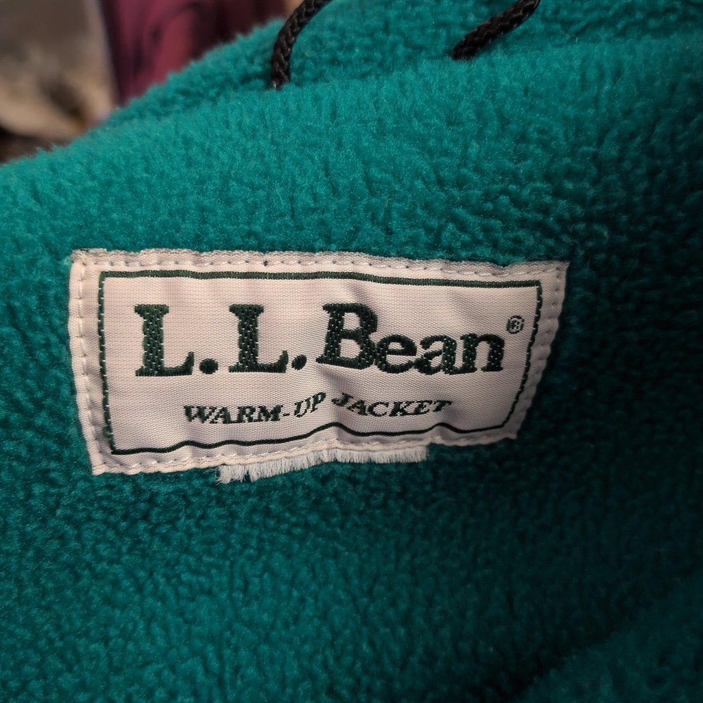LL Bean Vintage Warm Up Jacket