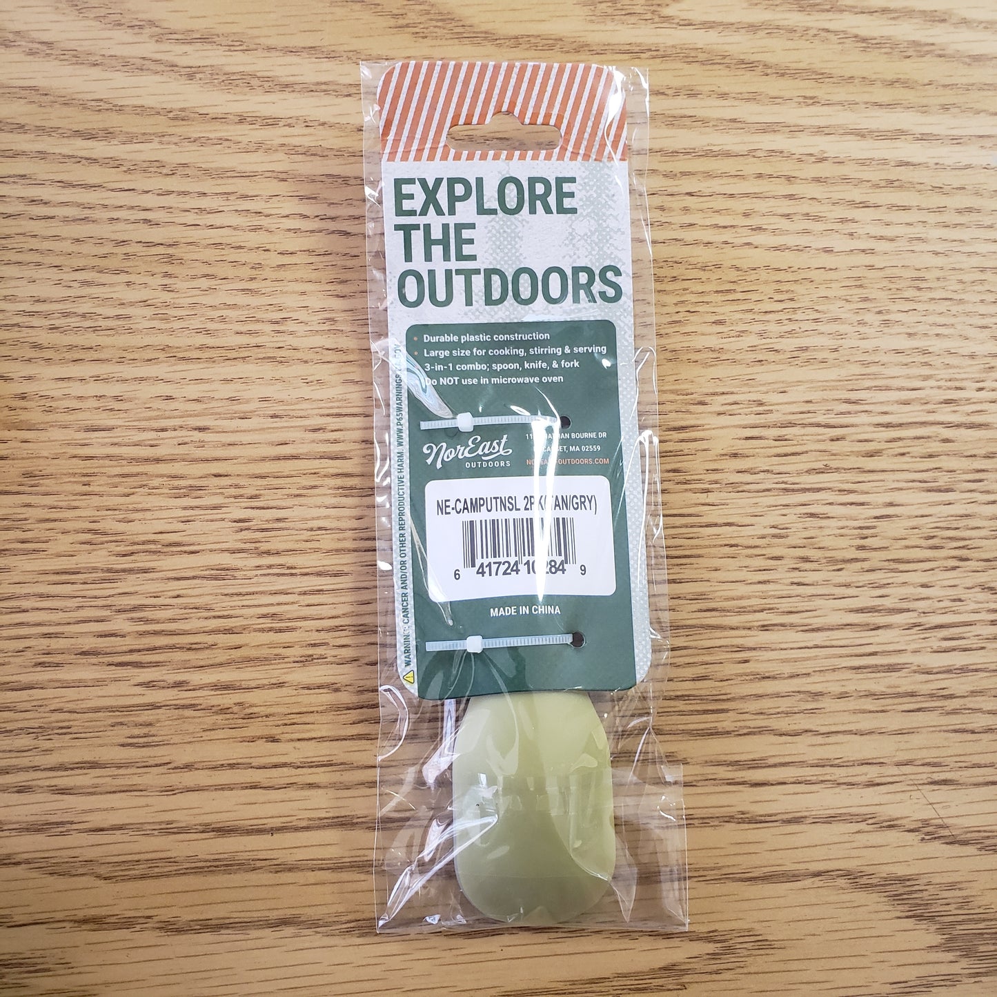 NorEast 3N1 Spoon/Knife/Fork