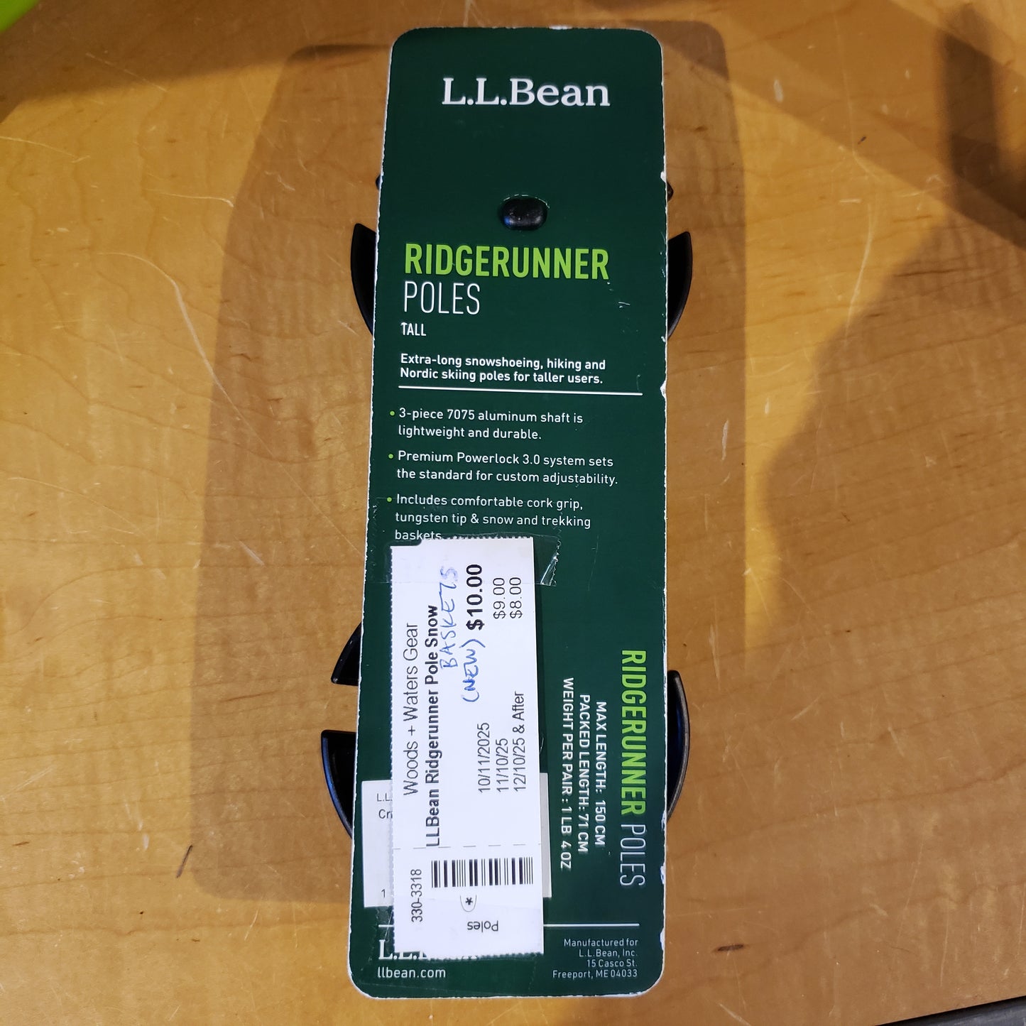 LLBean Ridgerunner Pole Snow Baskets (NEW)