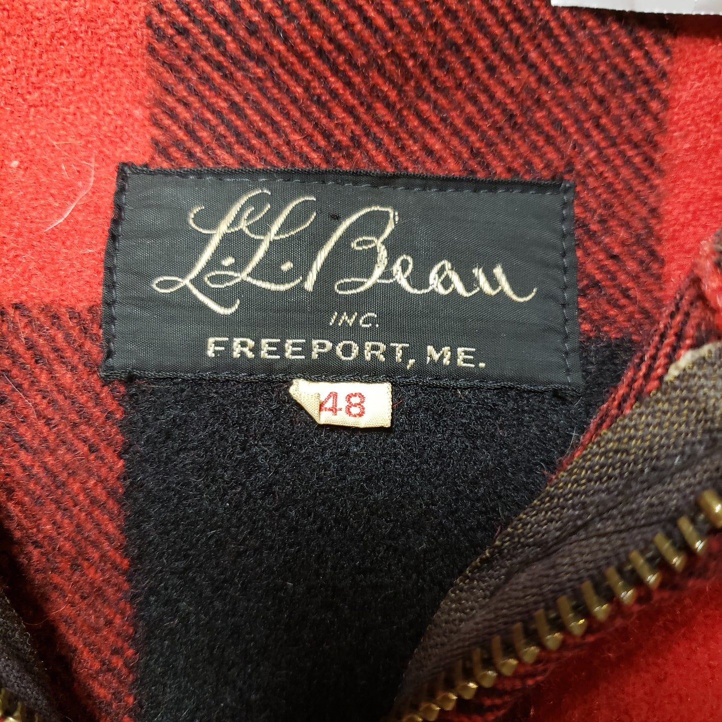 LLBean Vintage Wool Hunting Jacket