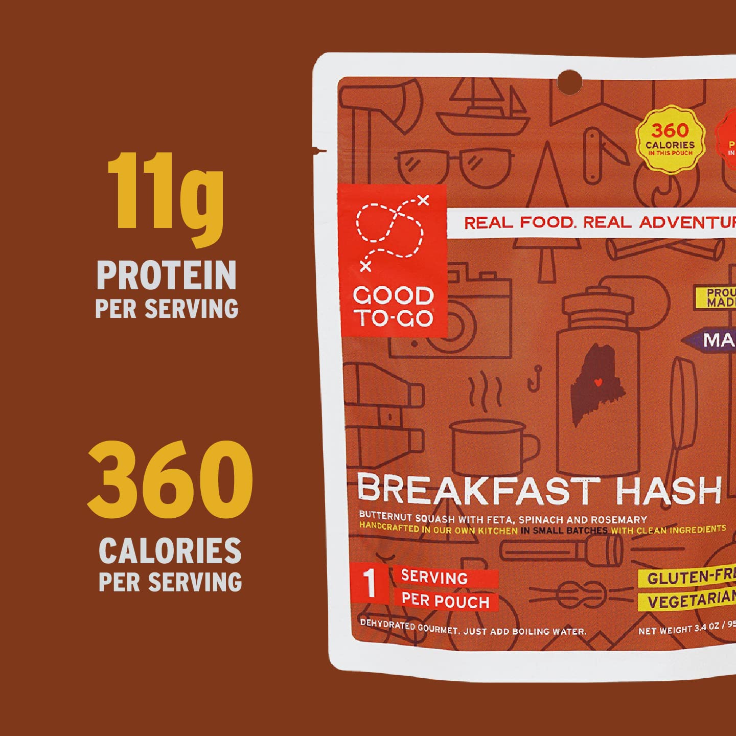 Good To-Go Dehydrated Meal (Single)