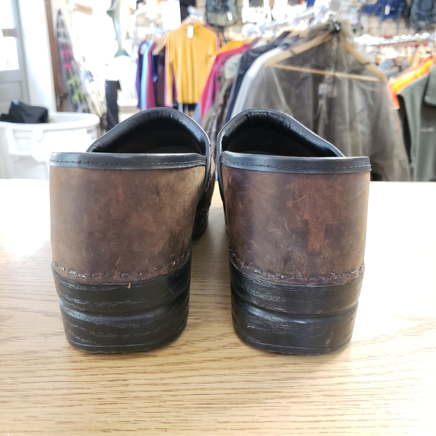 Dansko Leather Clogs