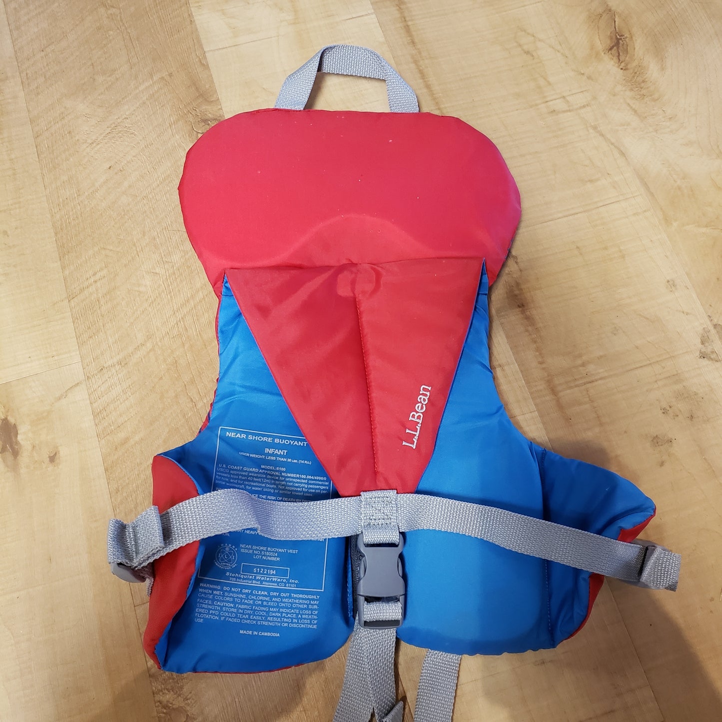 LL Bean Discovery Infant PFD <30lbs