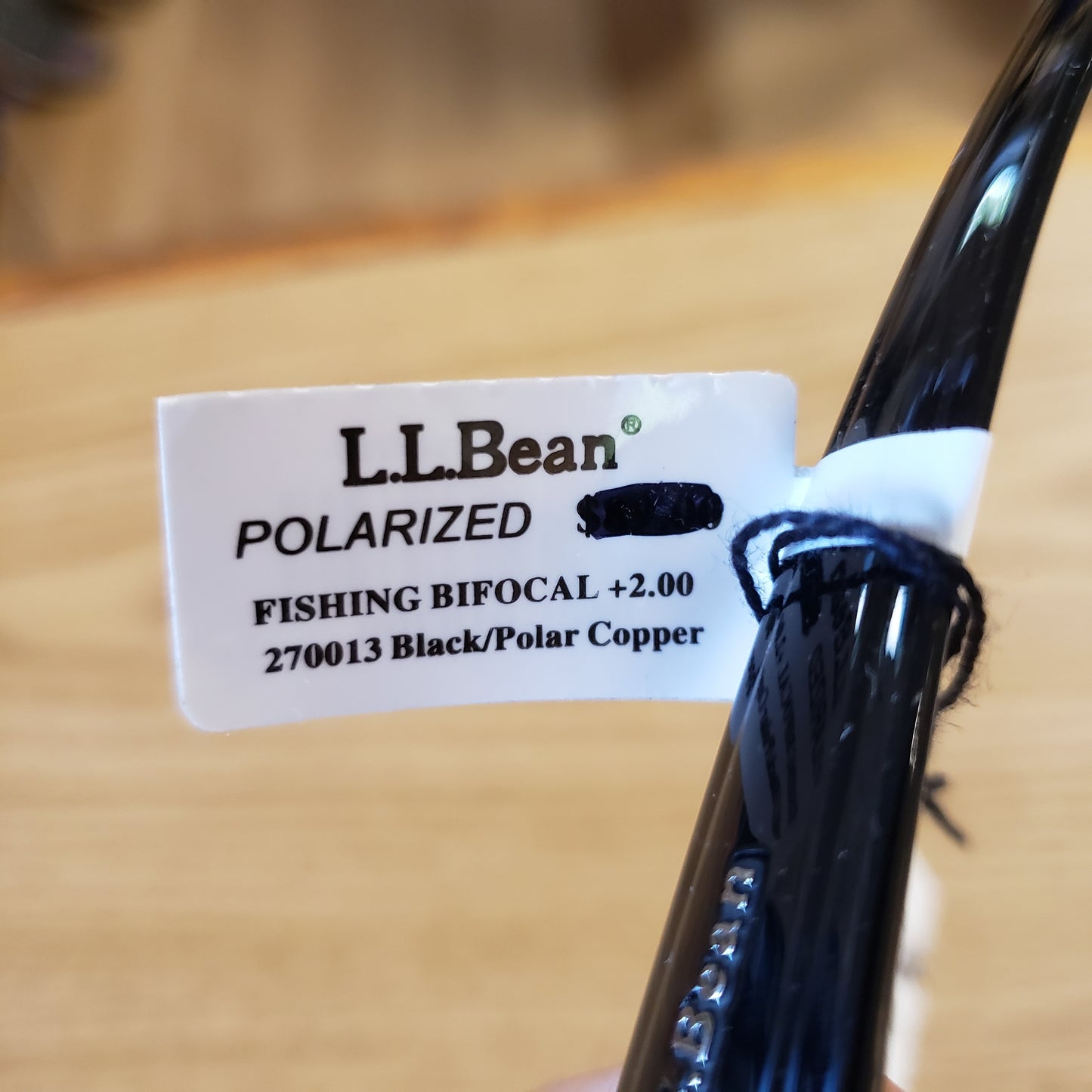 LL Bean Polarized Fishing Bifocal +2 w/case (NEW)