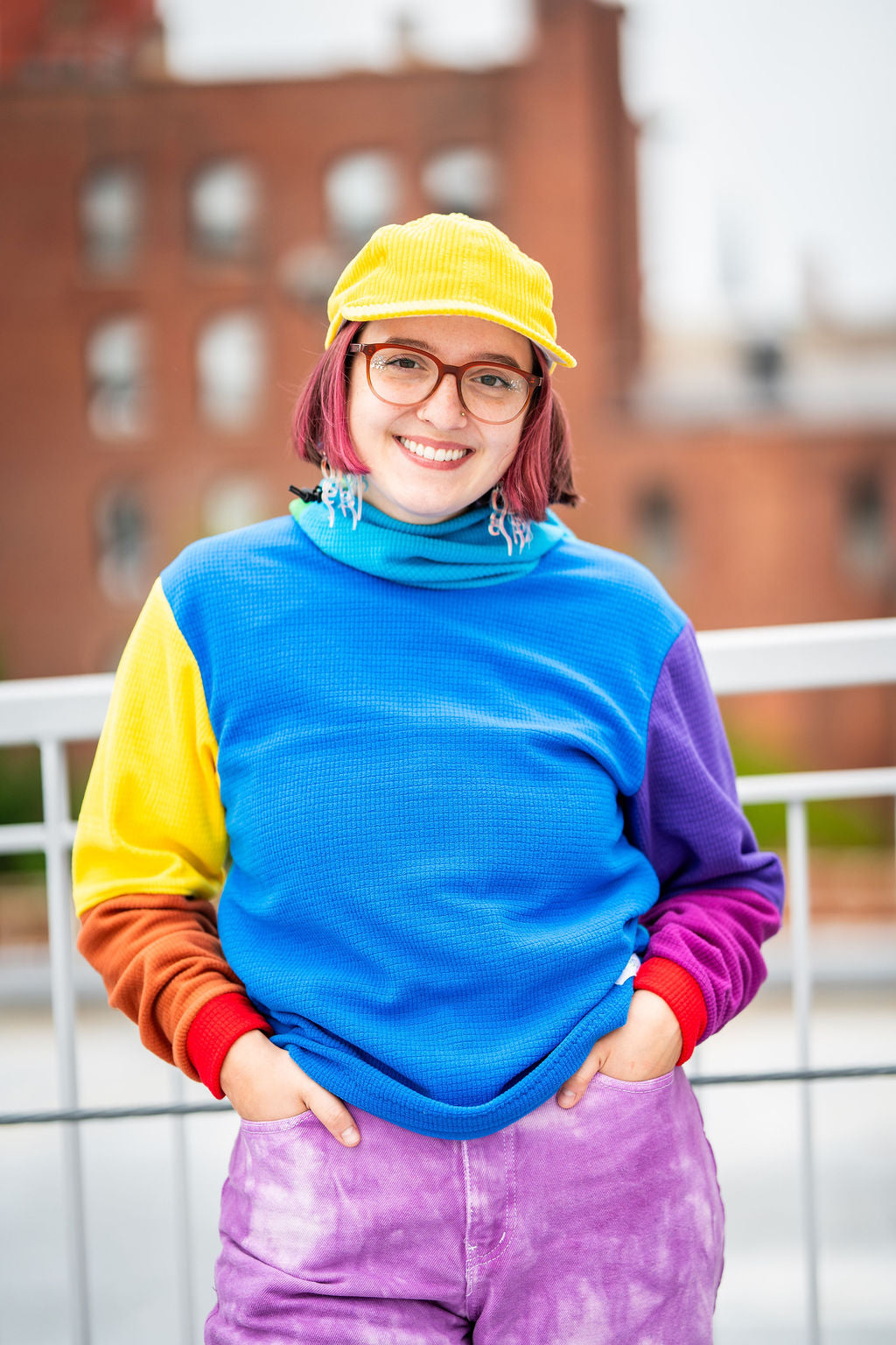 SamBob Microgrid Fleece Top
