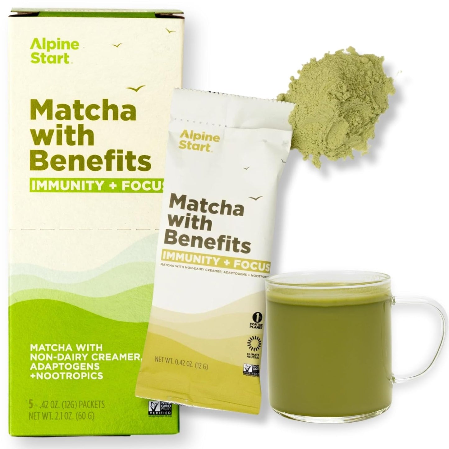 Alpine Start Matcha with Benefits