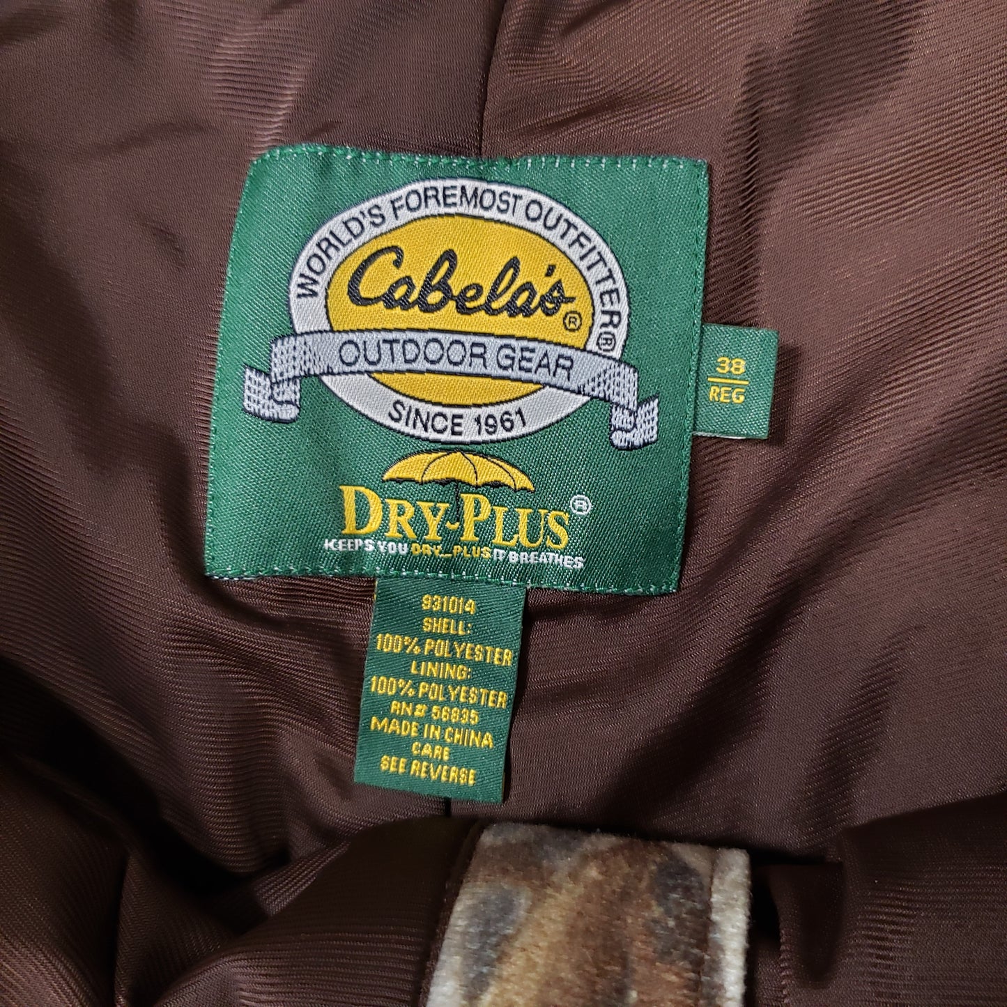 Cabelas Dry-Plus Cargo Hunting Pants