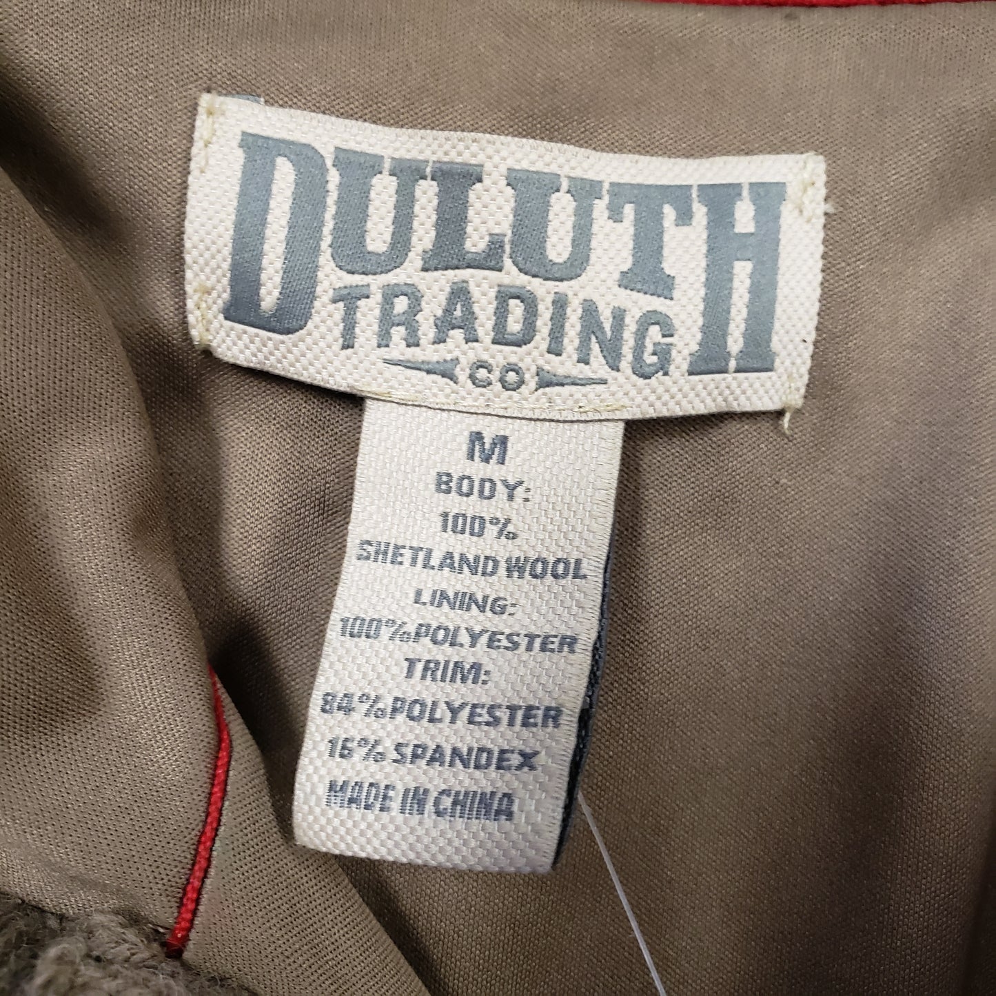 Duluth Wool Windproof Hooded Jacket NEW