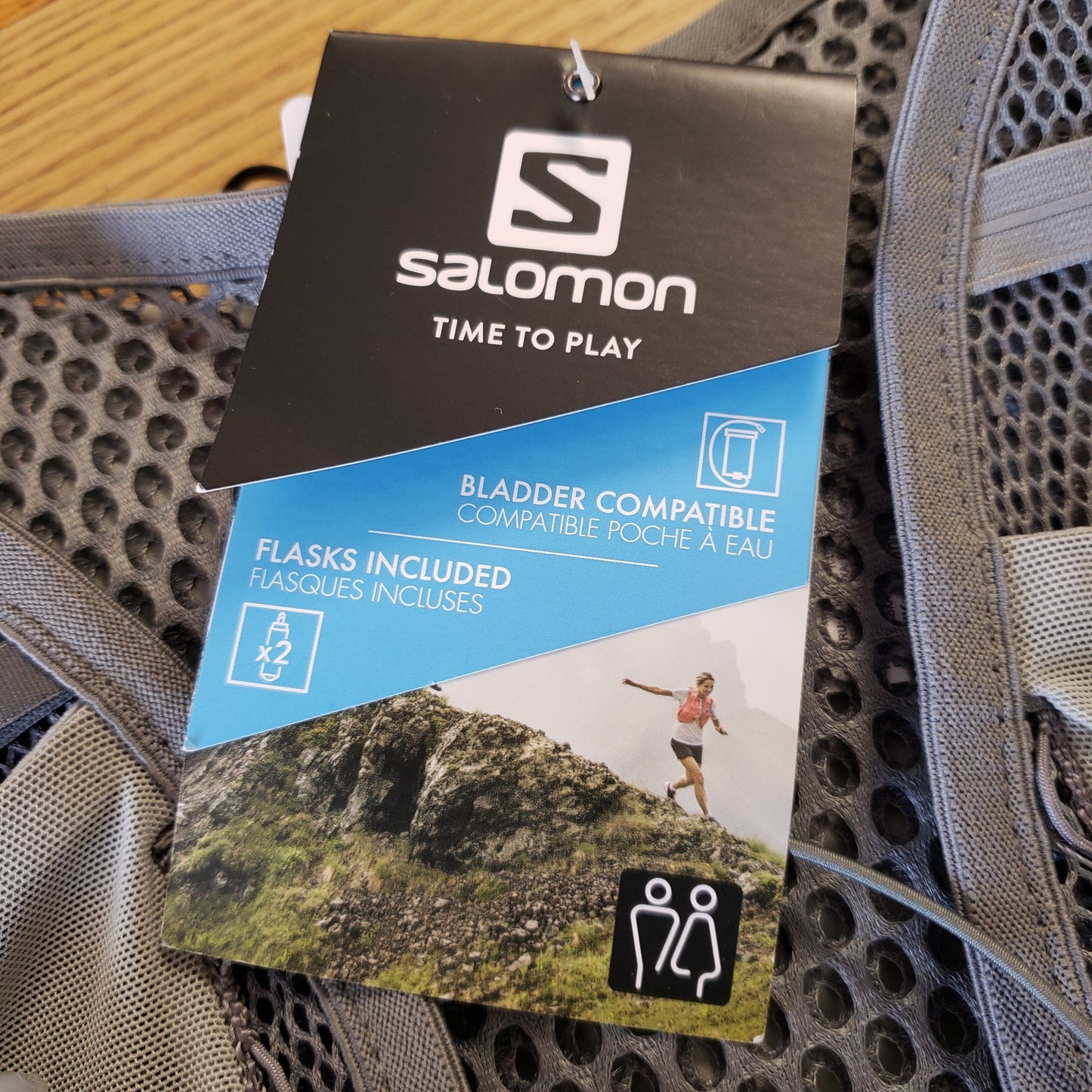 Salomon Active Skin 4 Hydration Vest Set NEW