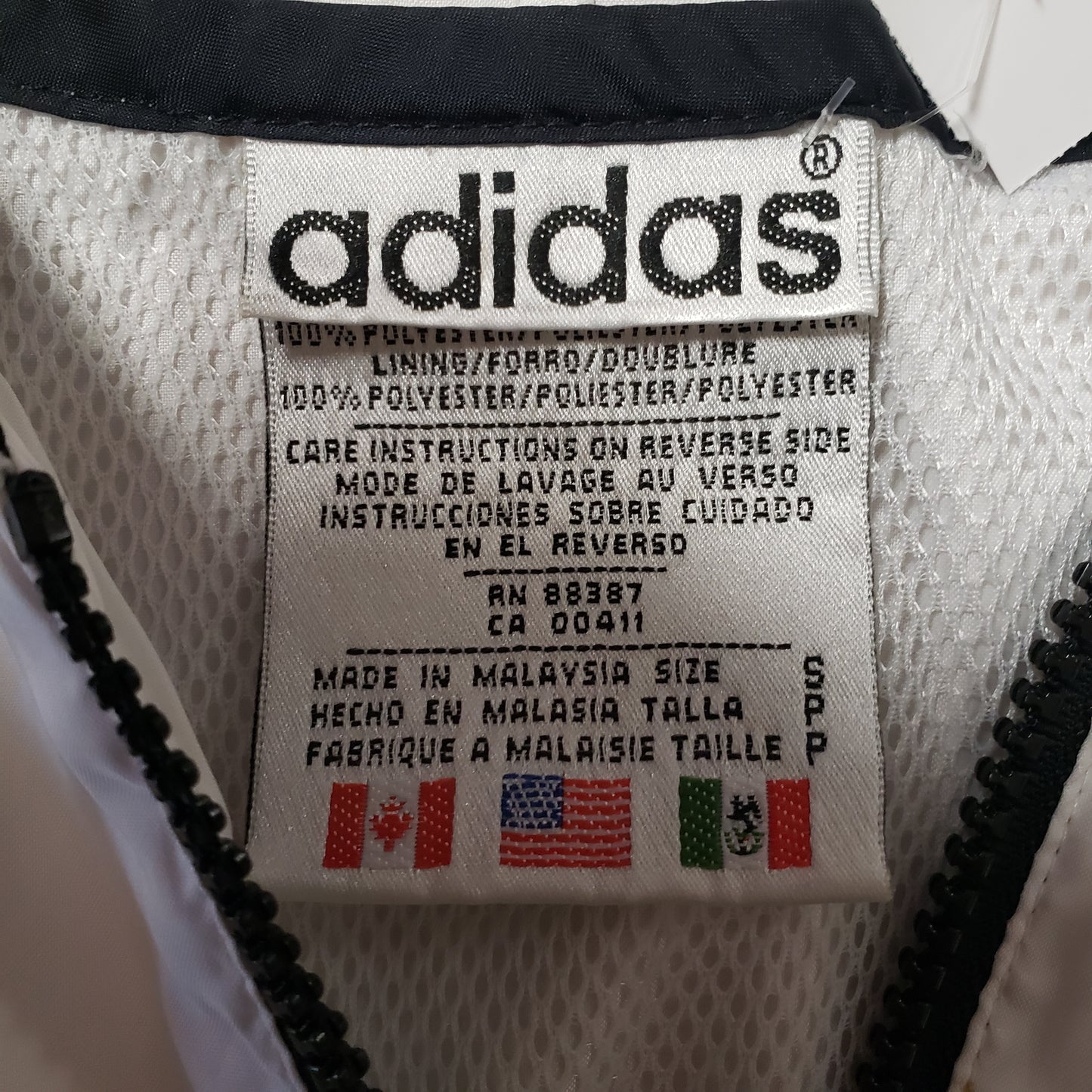Adidas Vintage Retro Windbreaker