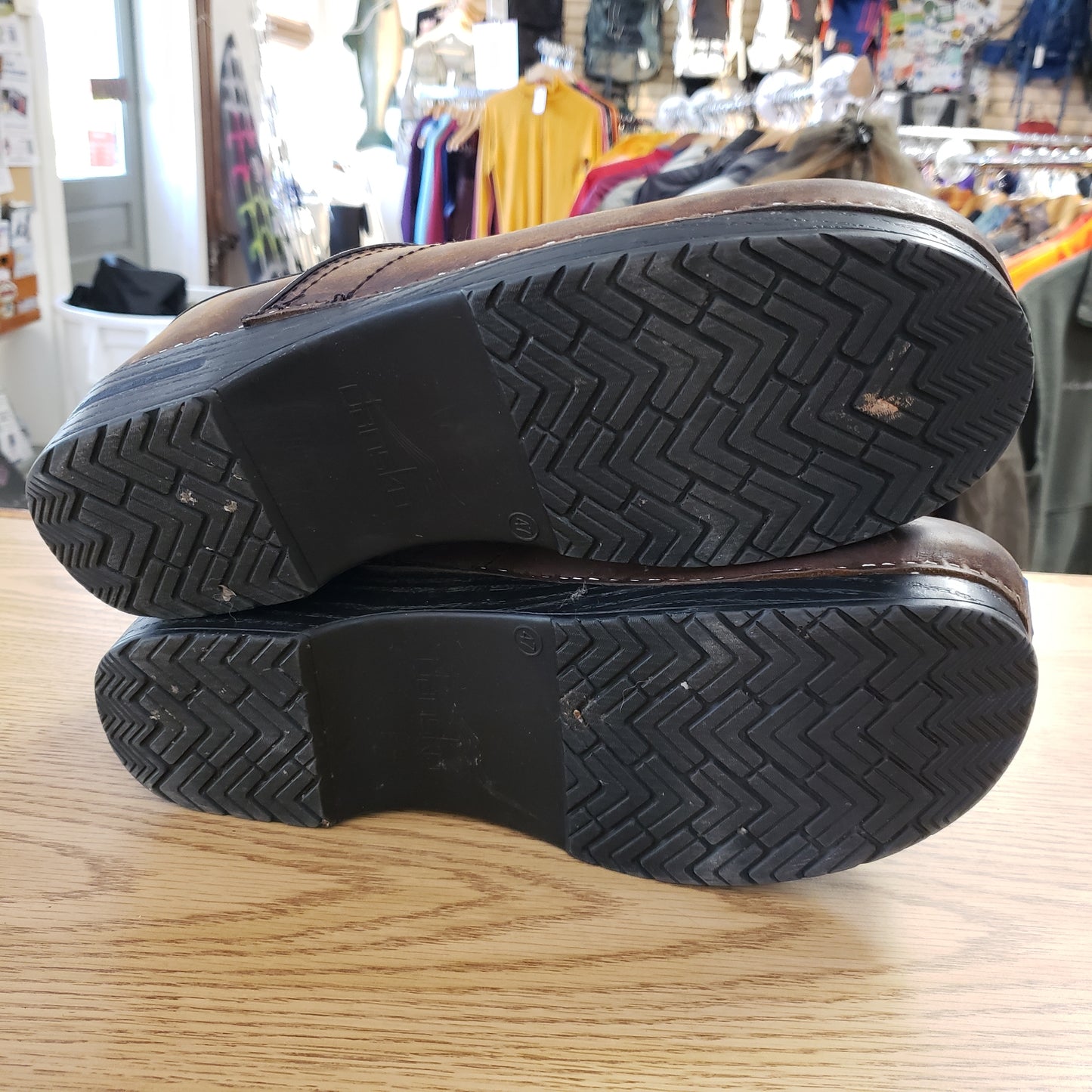 Dansko Leather Clogs