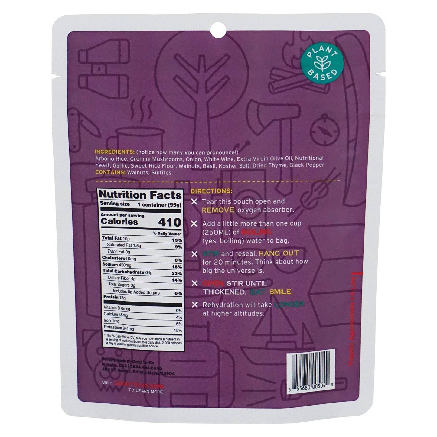 Good To-Go Dehydrated Meal (Single)