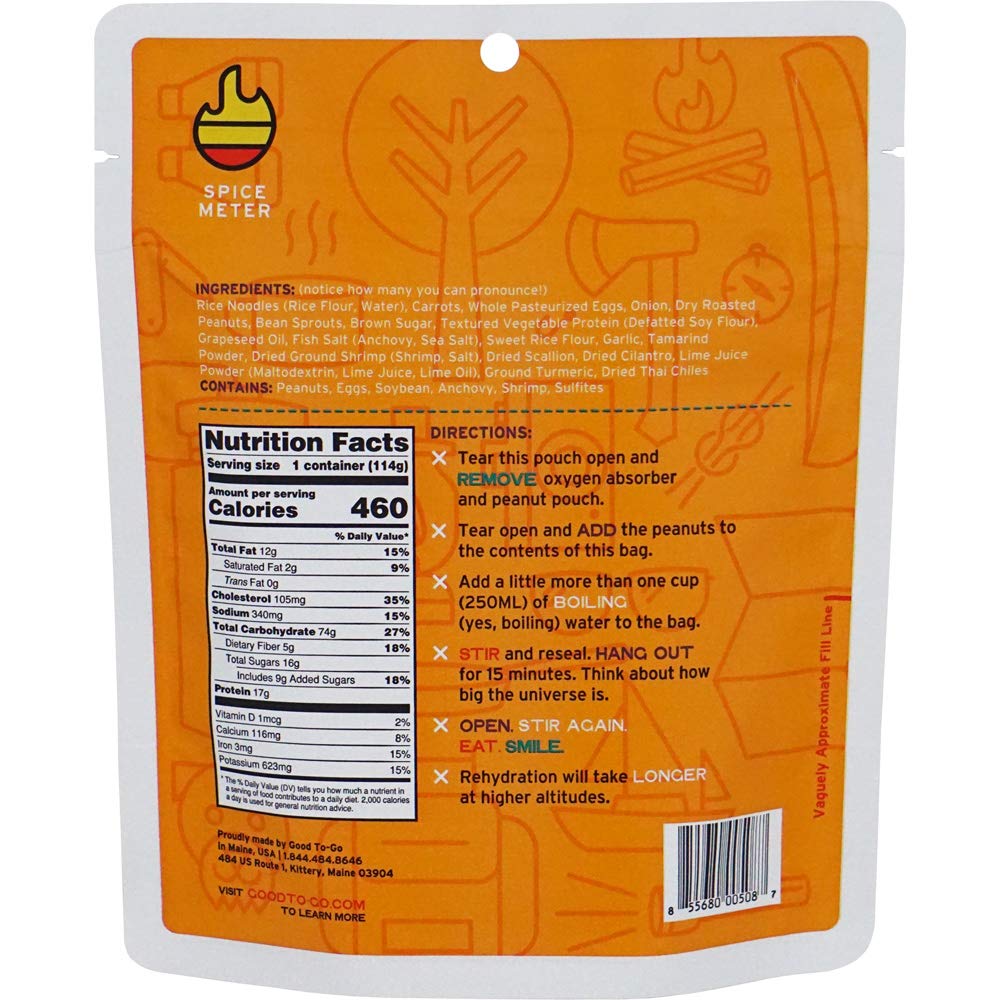 Good To-Go Dehydrated Meal (Single)